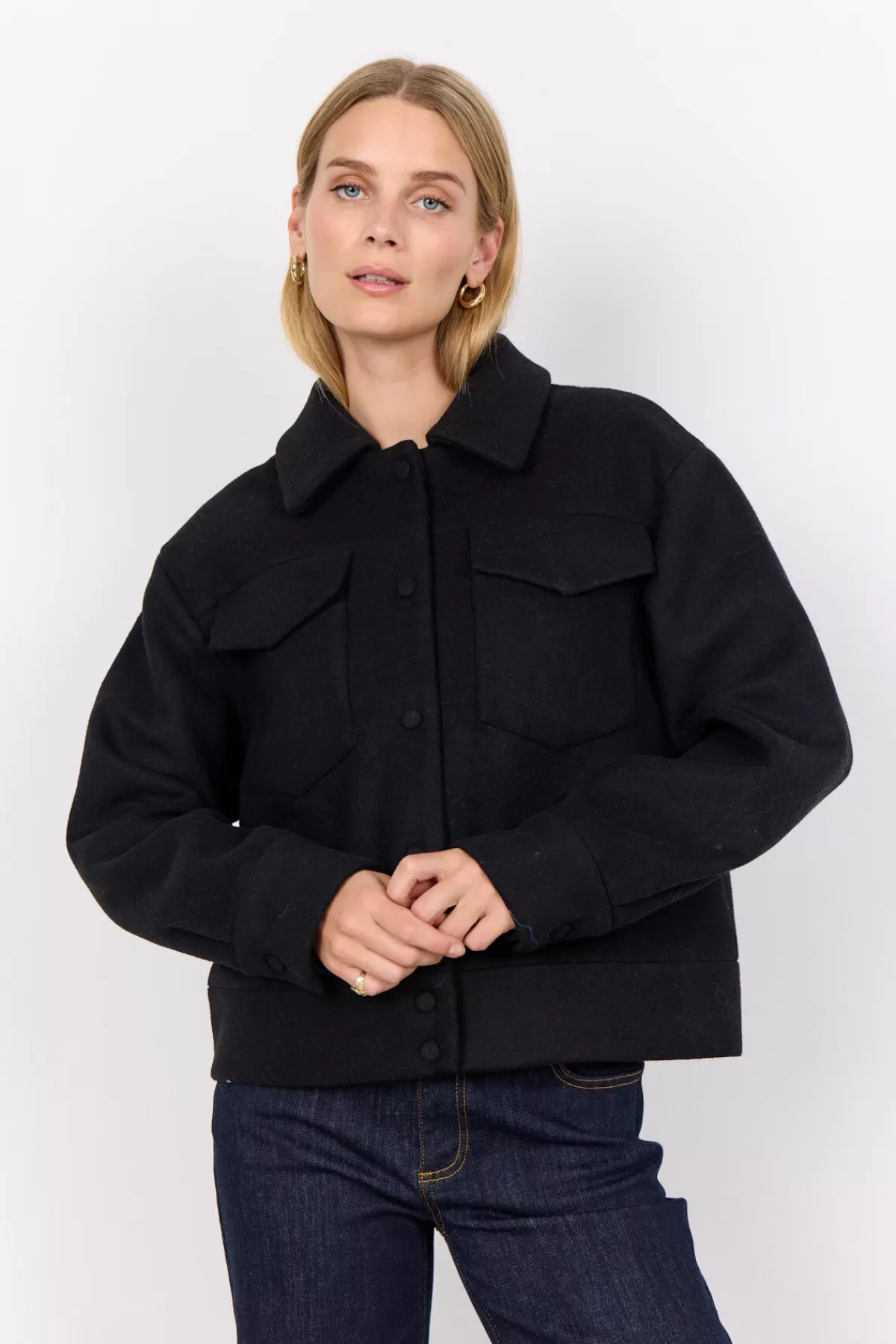Soyaconcept Outerwear-SC-ASTA 7 Jacket Black