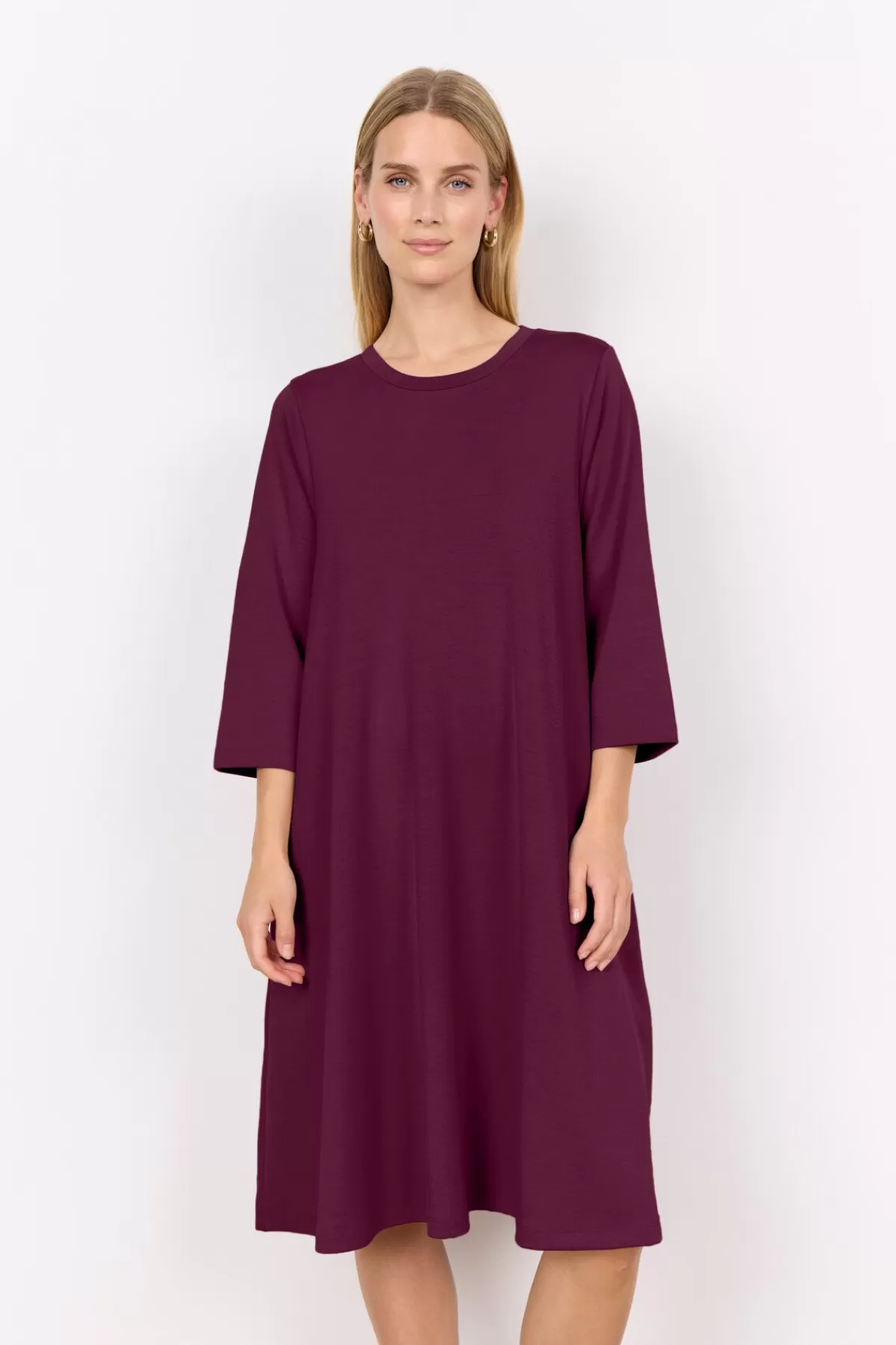 Soyaconcept Dresses | Comfy-SC-BANU 155 Dress Bordeaux