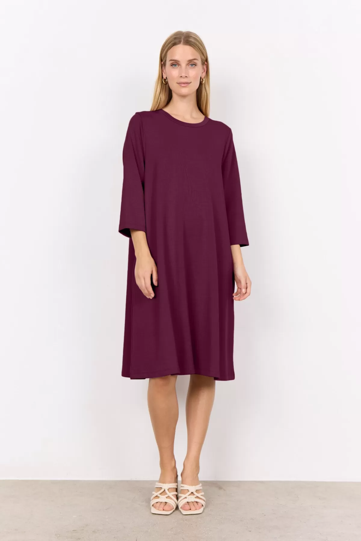 Soyaconcept Dresses | Comfy-SC-BANU 155 Dress Bordeaux