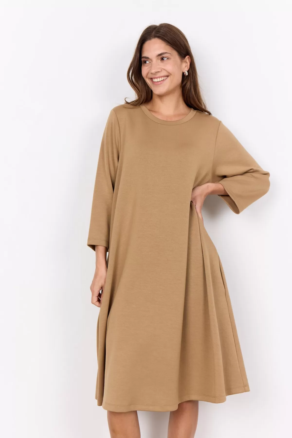 Soyaconcept Dresses | Comfy-SC-BANU 155 Dress Camel