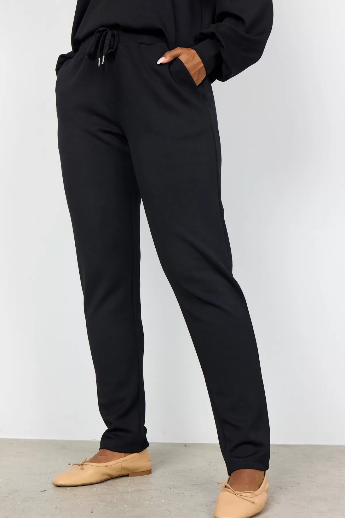 Soyaconcept Comfy | Pants-SC-BANU 157 Pants Black