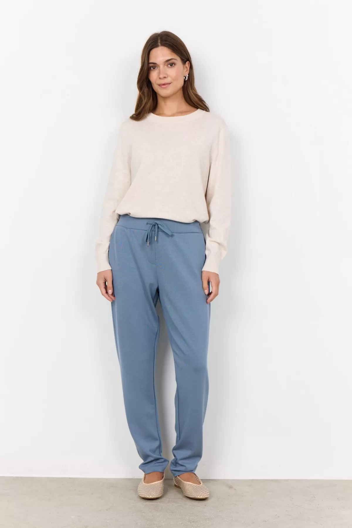 Soyaconcept Comfy | Pants-SC-BANU 157 Pants Blue
