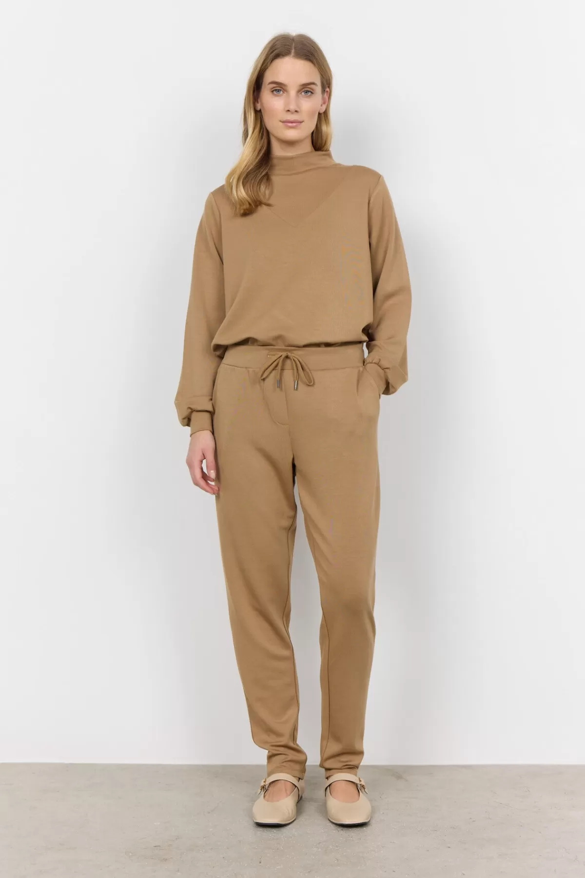 Soyaconcept Comfy | Pants-SC-BANU 157 Pants Camel