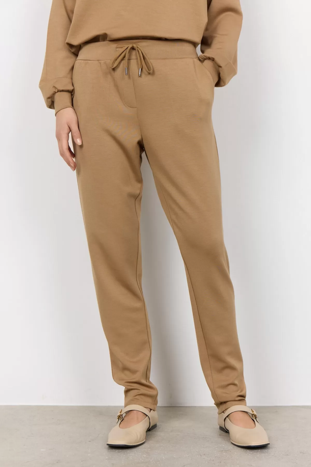 Soyaconcept Comfy | Pants-SC-BANU 157 Pants Camel