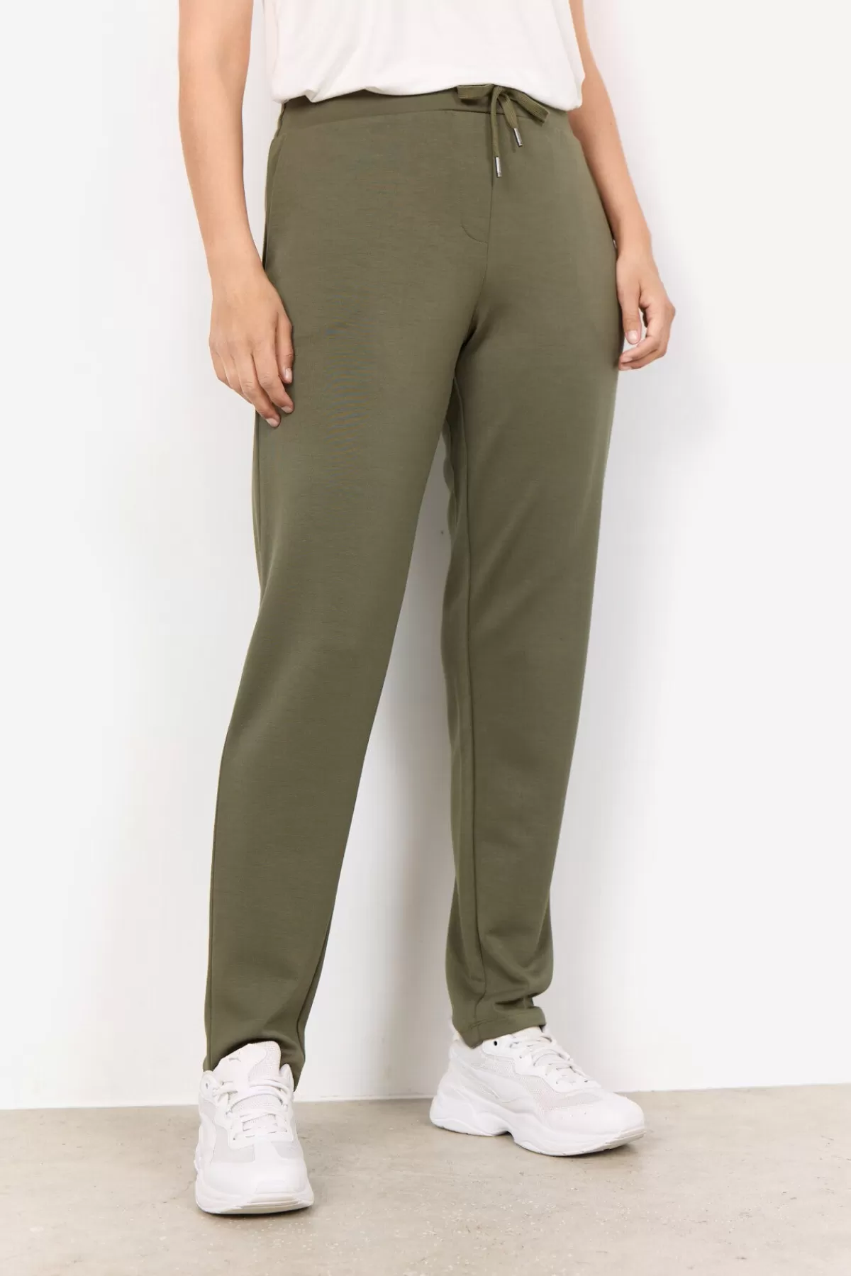 Soyaconcept Comfy | Pants-SC-BANU 157 Pants Olive