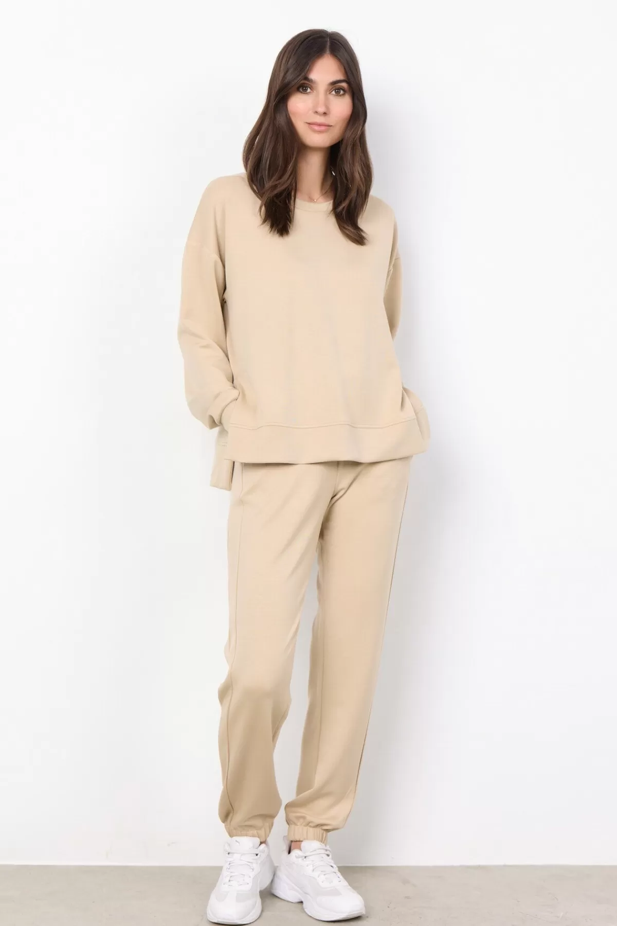 Soyaconcept Blouses And Shirts | Comfy-SC-BANU 164 Sweatshirt Light sand