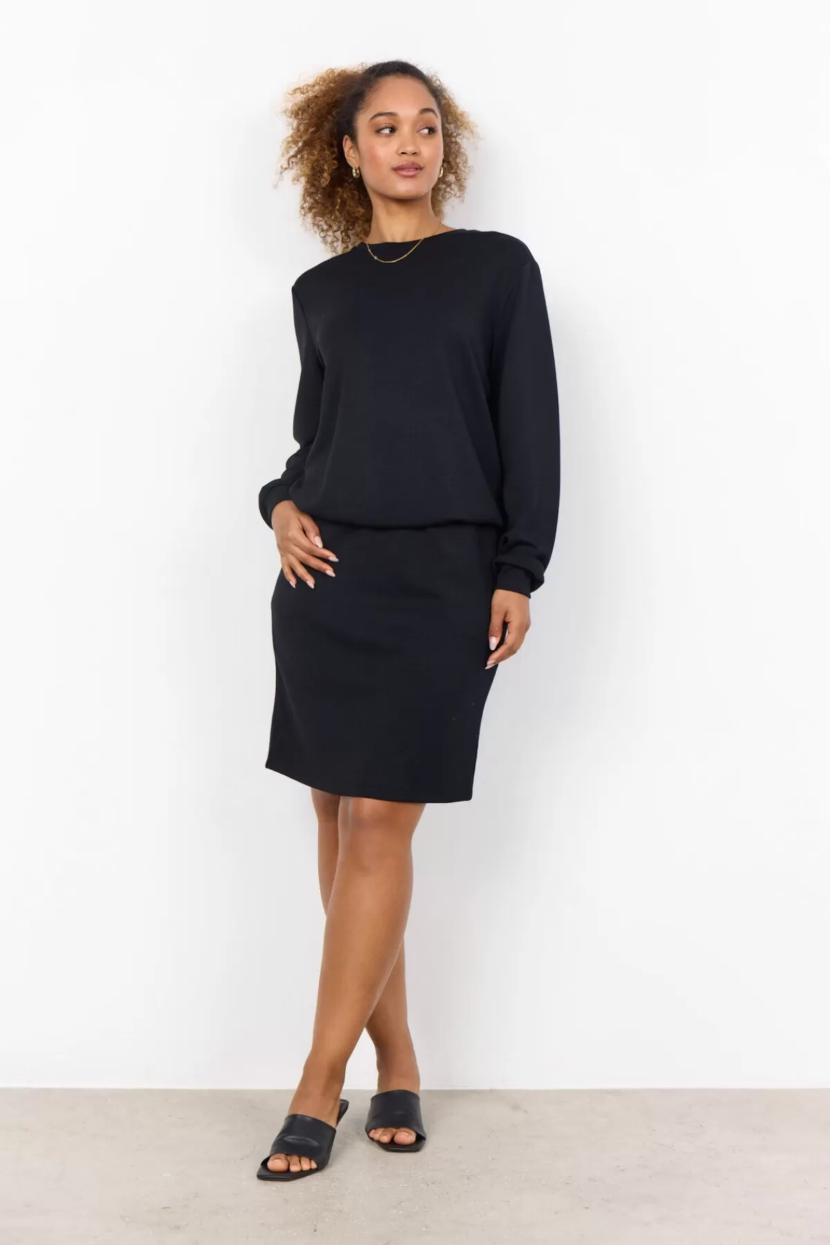 Soyaconcept Blouses And Shirts | Comfy-SC-BANU 185 Sweatshirt Black
