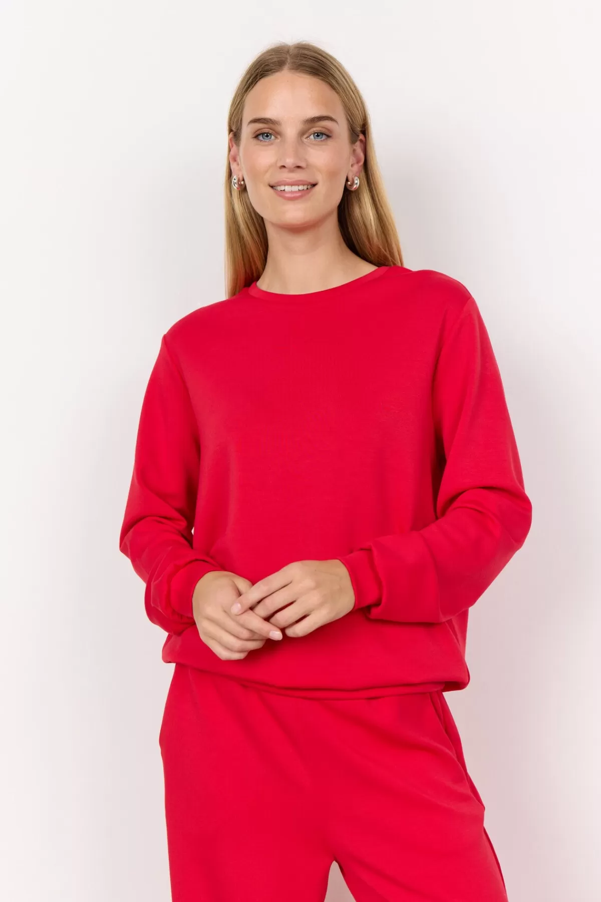 Soyaconcept Blouses And Shirts | Comfy-SC-BANU 185 Sweatshirt Red
