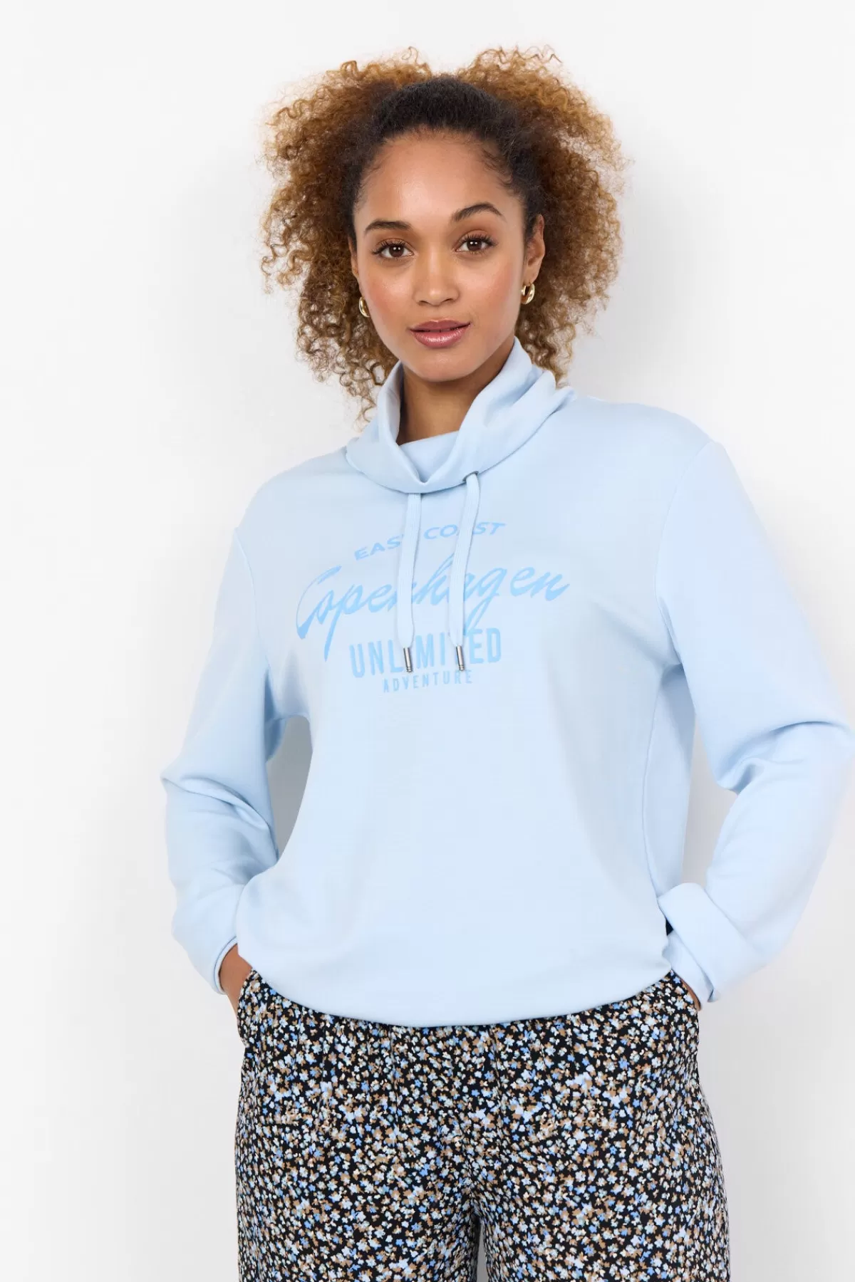 Soyaconcept Comfy-SC-BANU 186 Sweatshirt Light blue