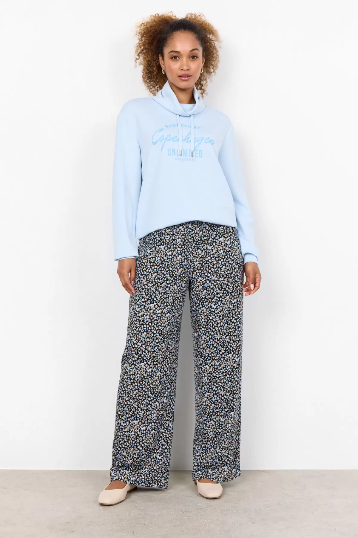 Soyaconcept Comfy-SC-BANU 186 Sweatshirt Light blue