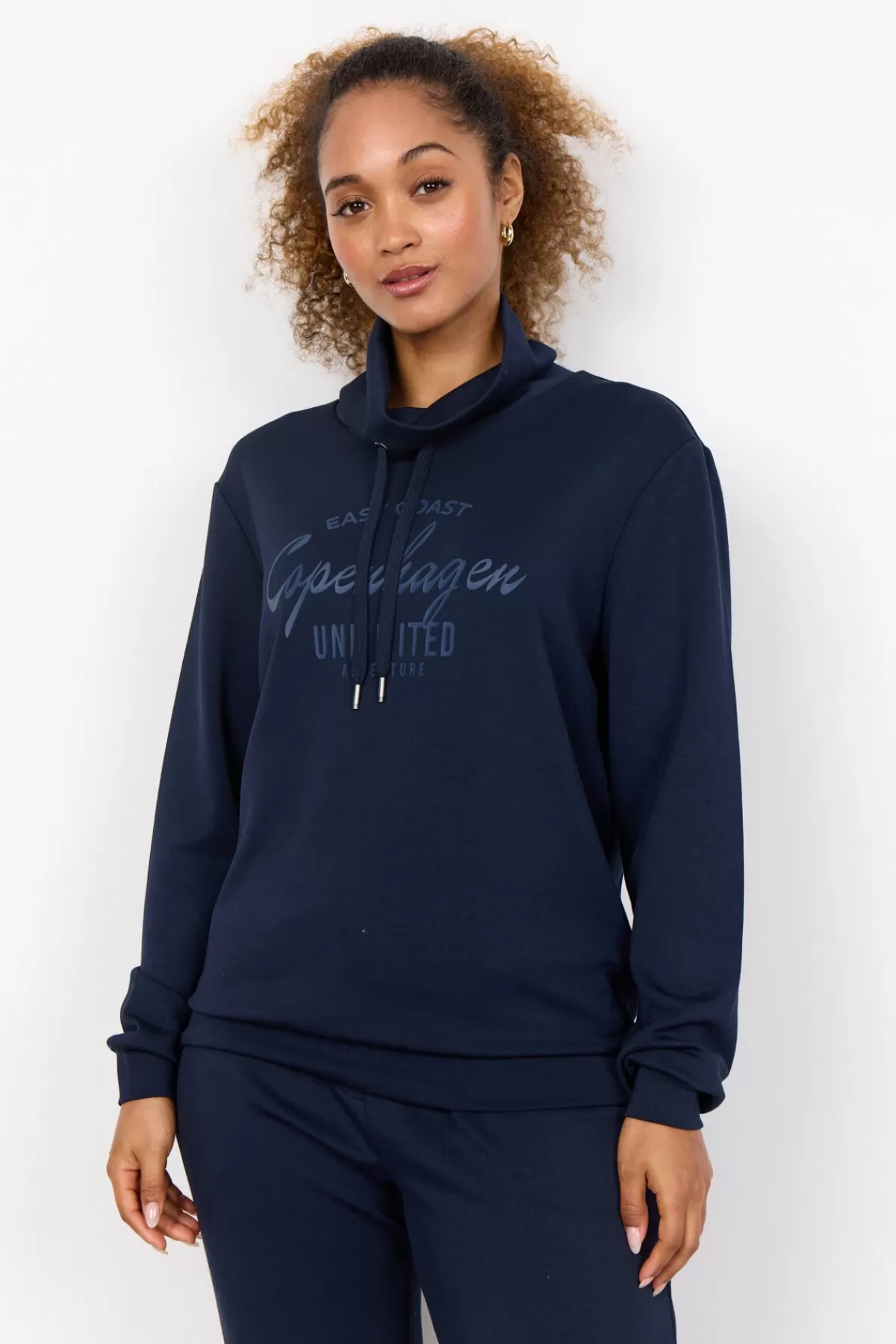 Soyaconcept Blouses And Shirts | Comfy-SC-BANU 186 Sweatshirt Navy