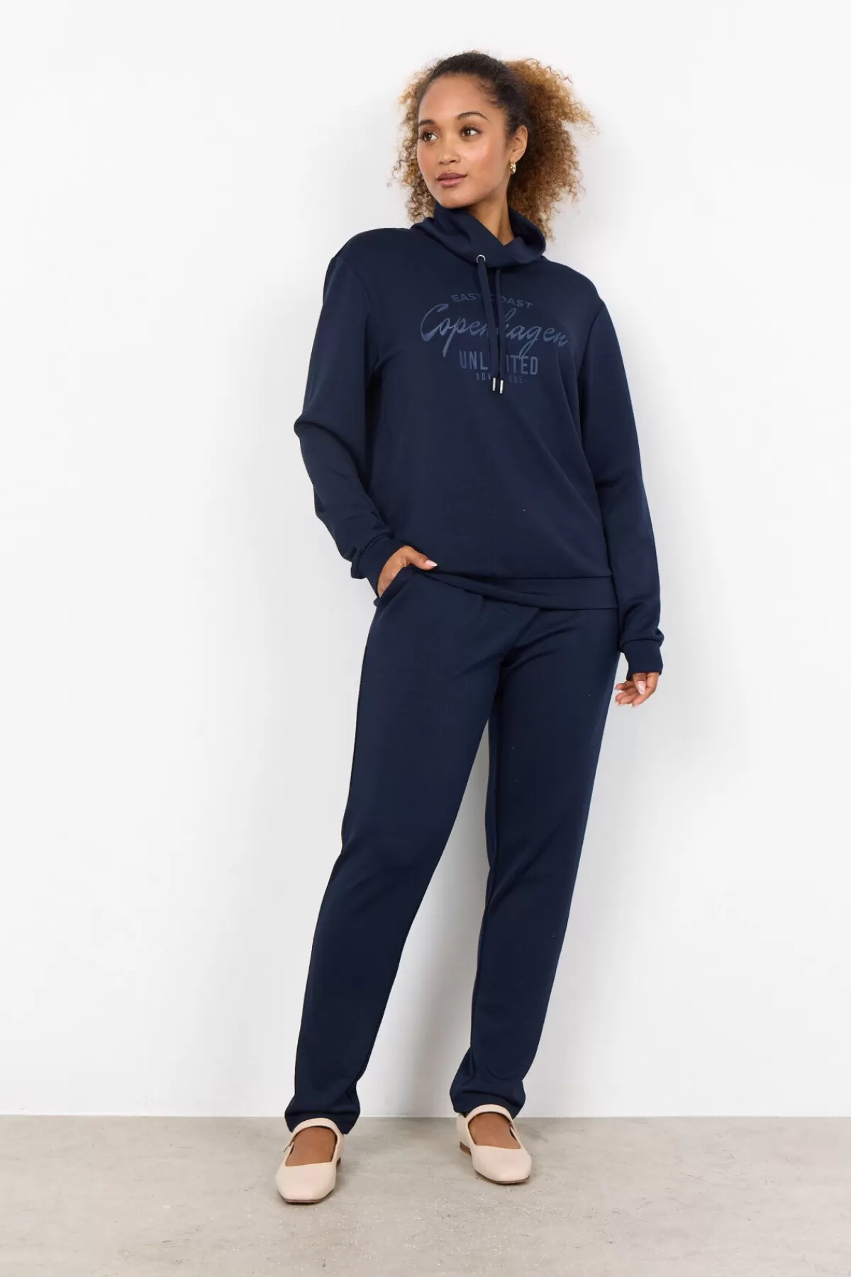 Soyaconcept Blouses And Shirts | Comfy-SC-BANU 186 Sweatshirt Navy