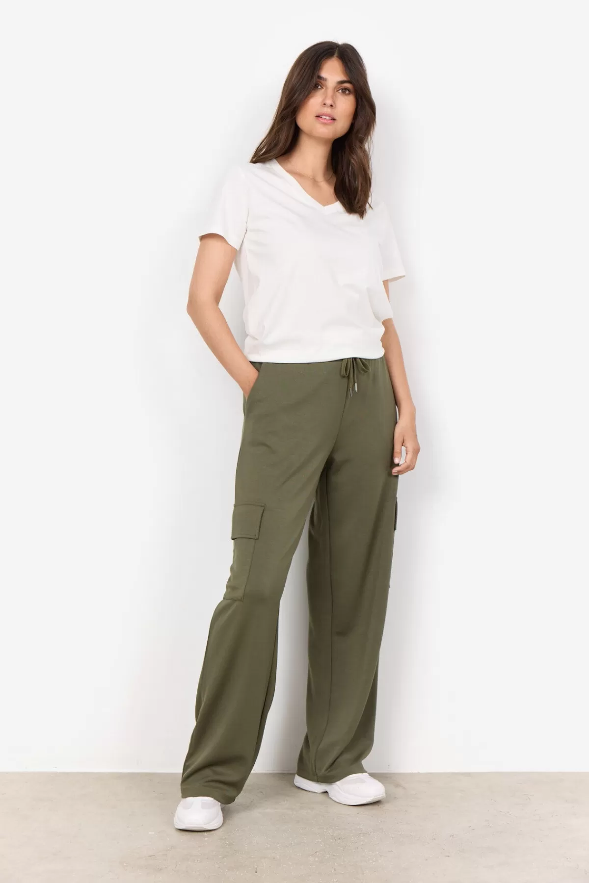 Soyaconcept Comfy | Pants-SC-BANU 190 Pants Olive