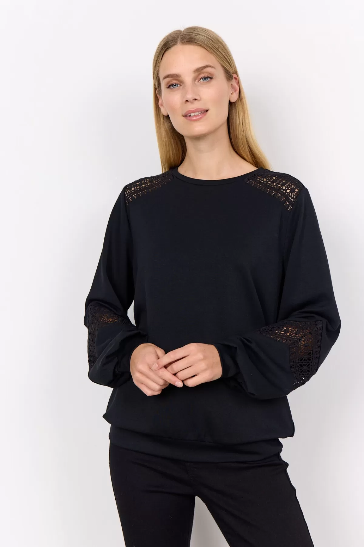 Soyaconcept Blouses And Shirts | Comfy-SC-BANU 193 Blouse Black