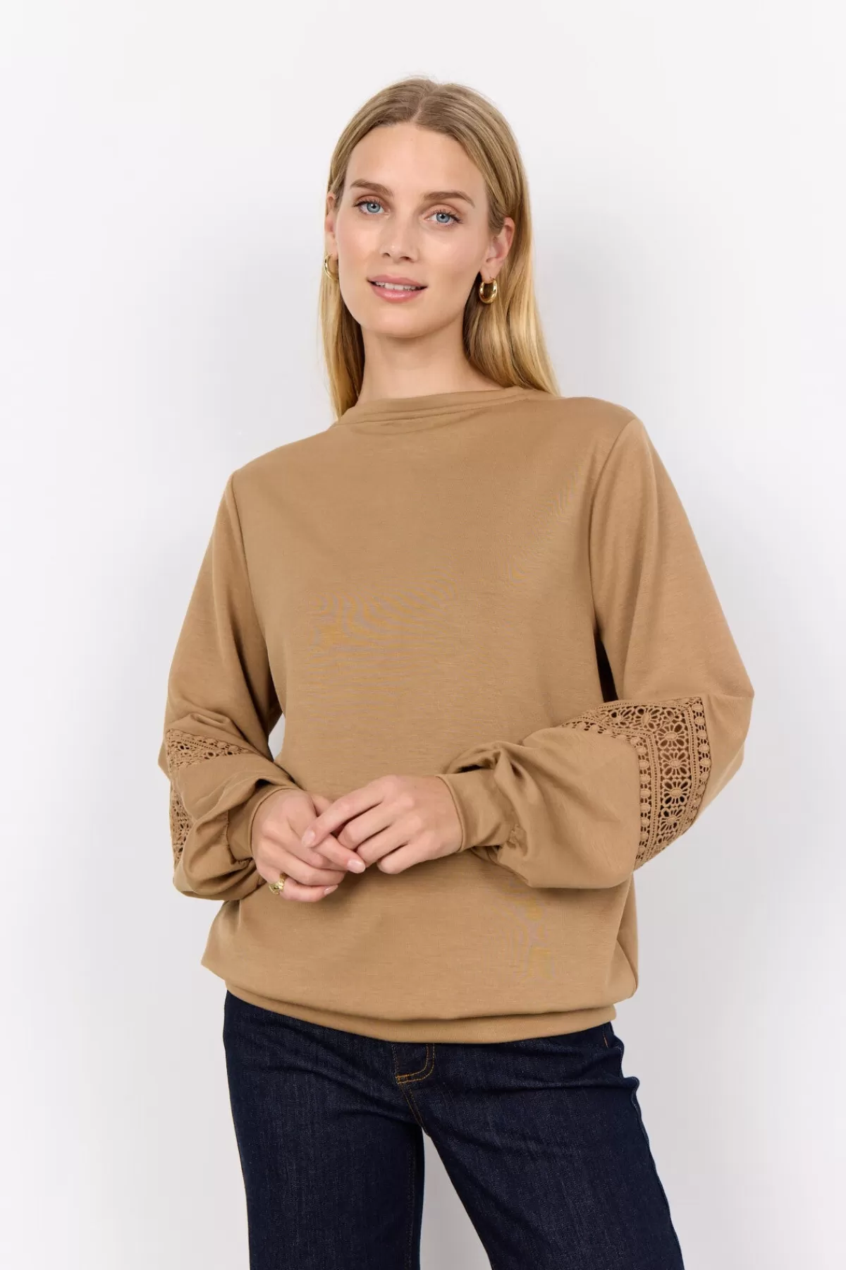 Soyaconcept Blouses And Shirts | Comfy-SC-BANU 193 Blouse Camel