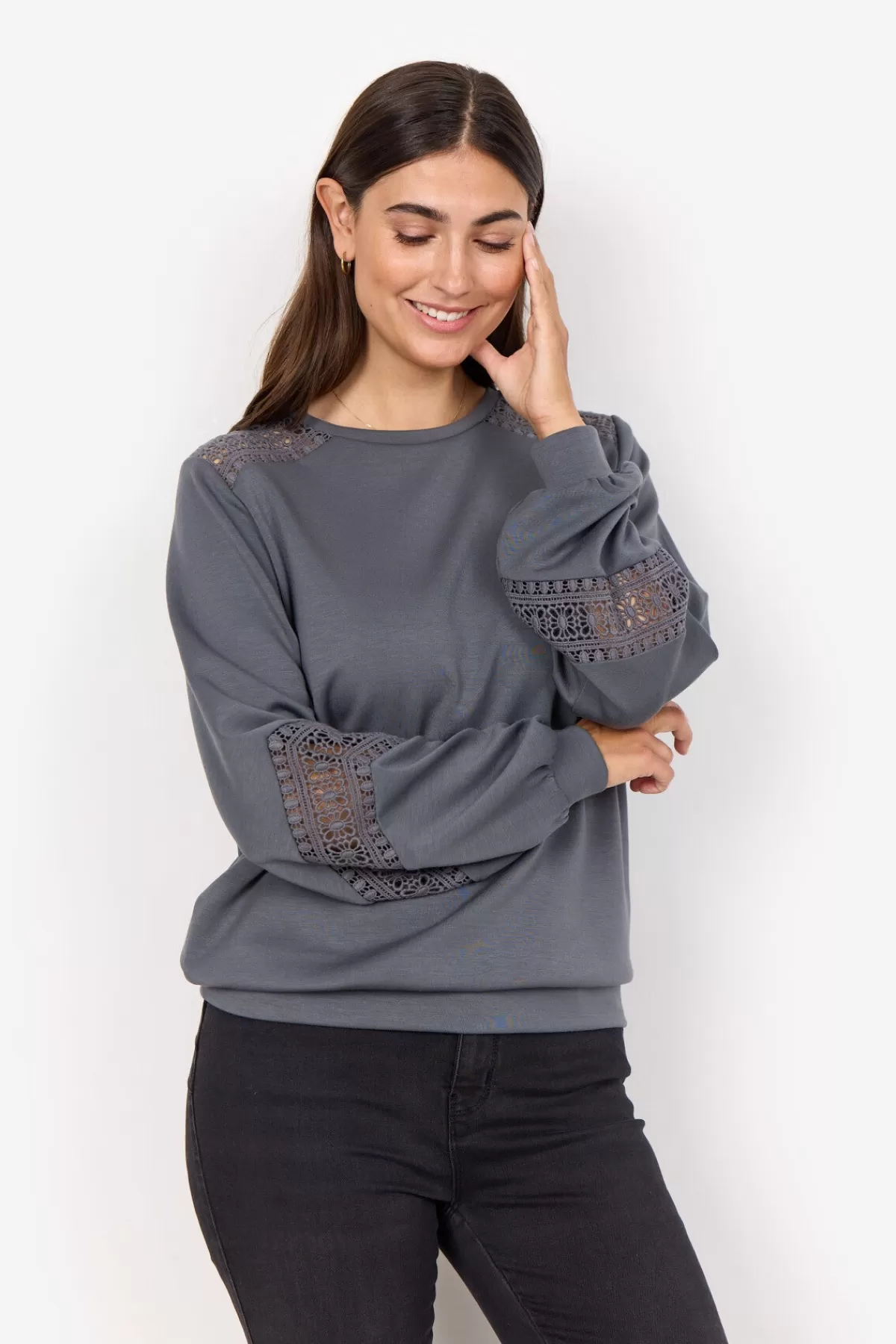 Soyaconcept Blouses And Shirts | Comfy-SC-BANU 193 Blouse Dark grey