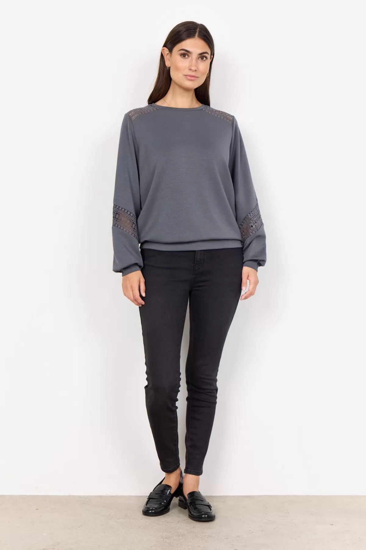 Soyaconcept Blouses And Shirts | Comfy-SC-BANU 193 Blouse Dark grey