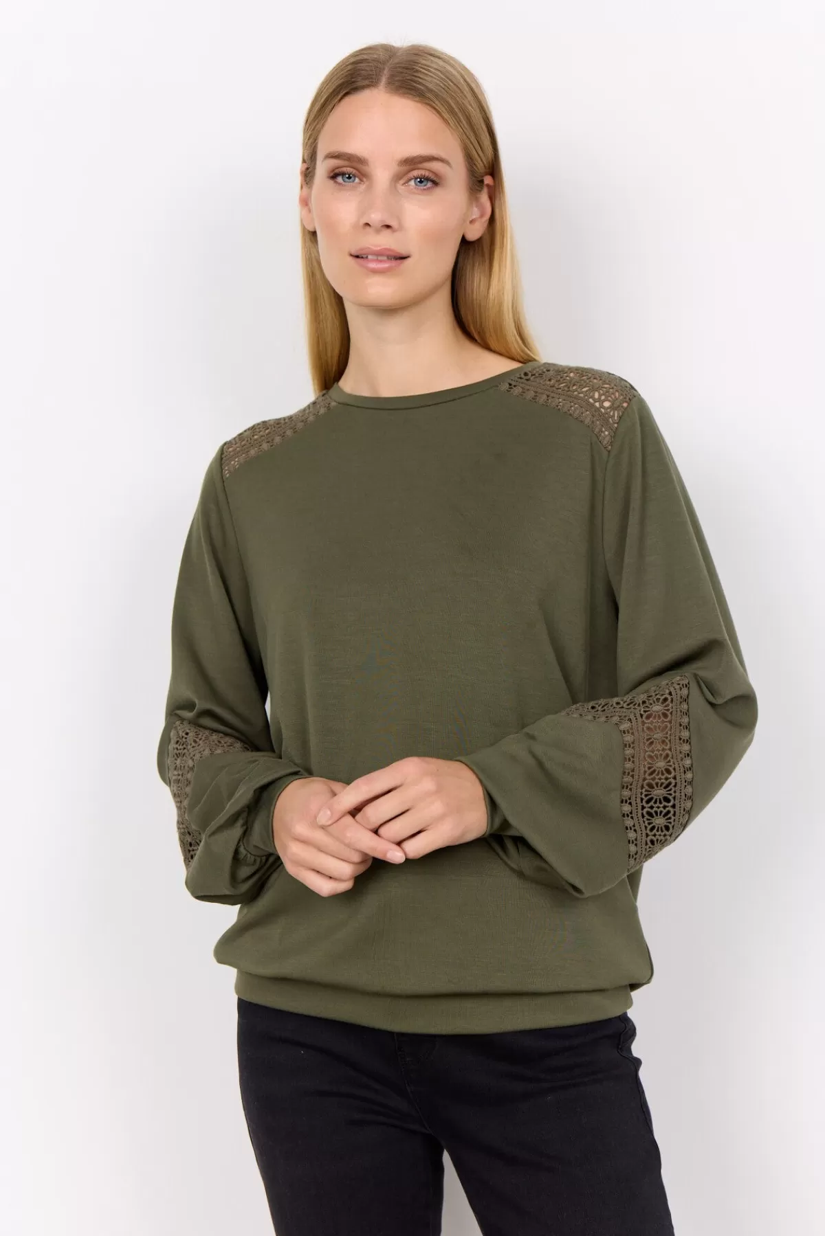 Soyaconcept Blouses And Shirts | Comfy-SC-BANU 193 Blouse Olive