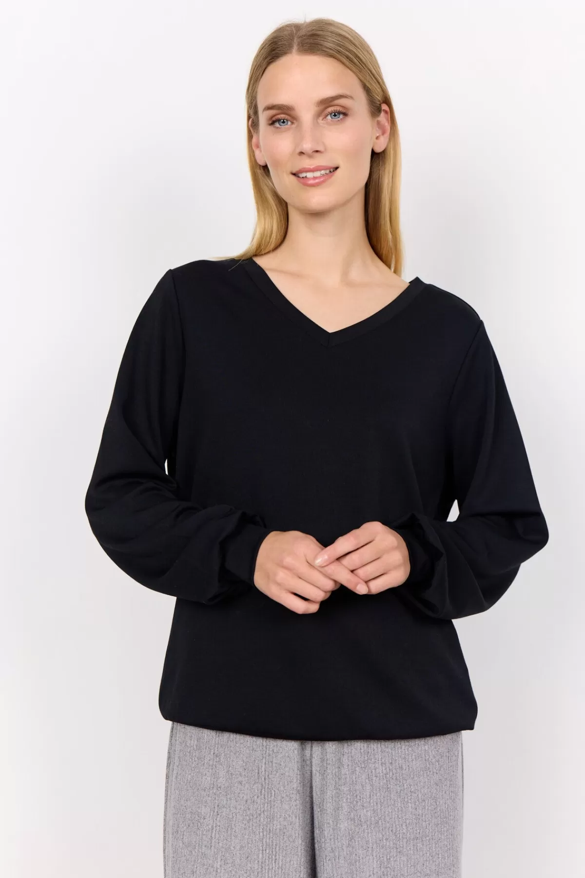 Soyaconcept Blouses And Shirts | Comfy-SC-BANU 194 Blouse Black