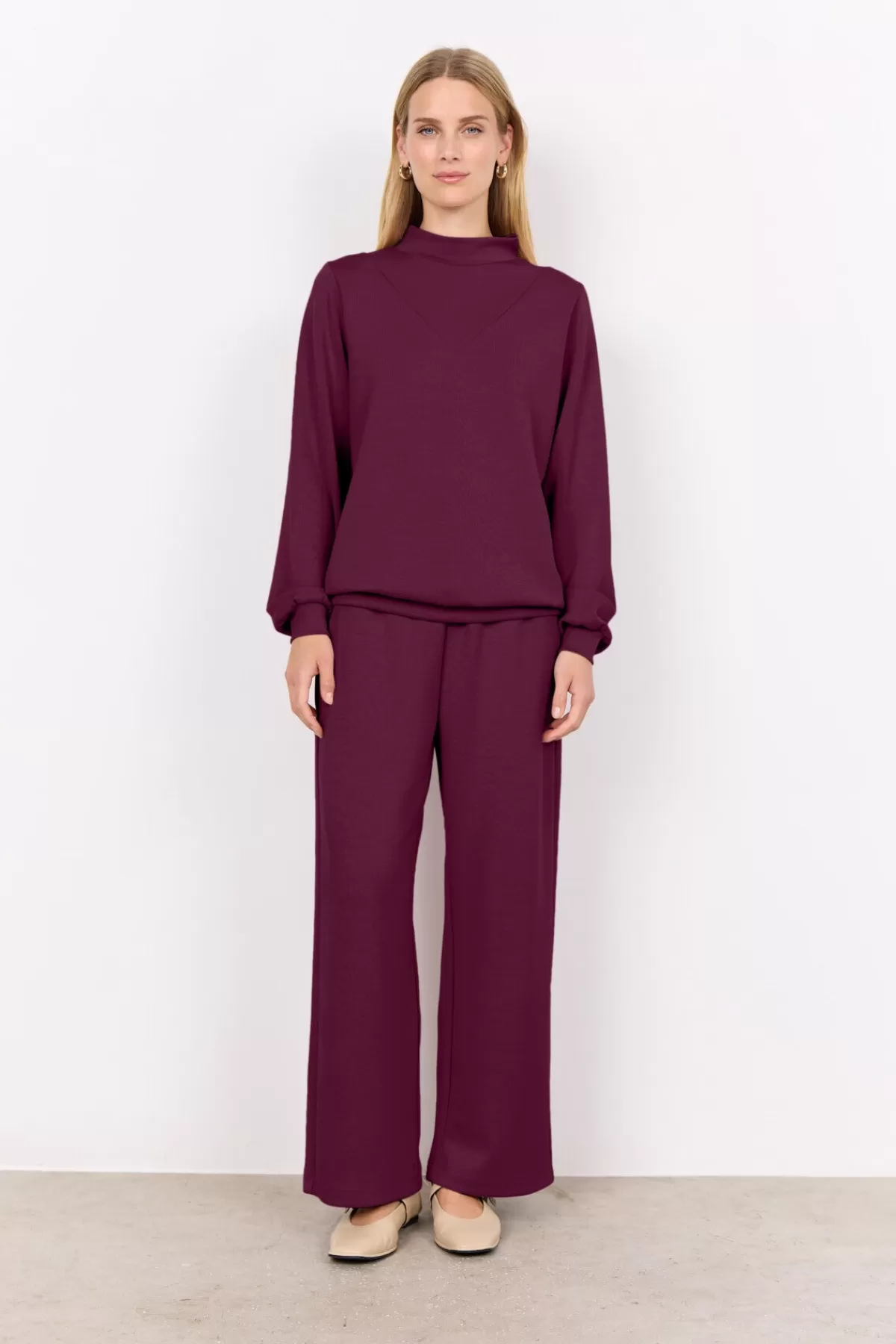 Soyaconcept Blouses And Shirts | Comfy-SC-BANU 195 Blouse Bordeaux