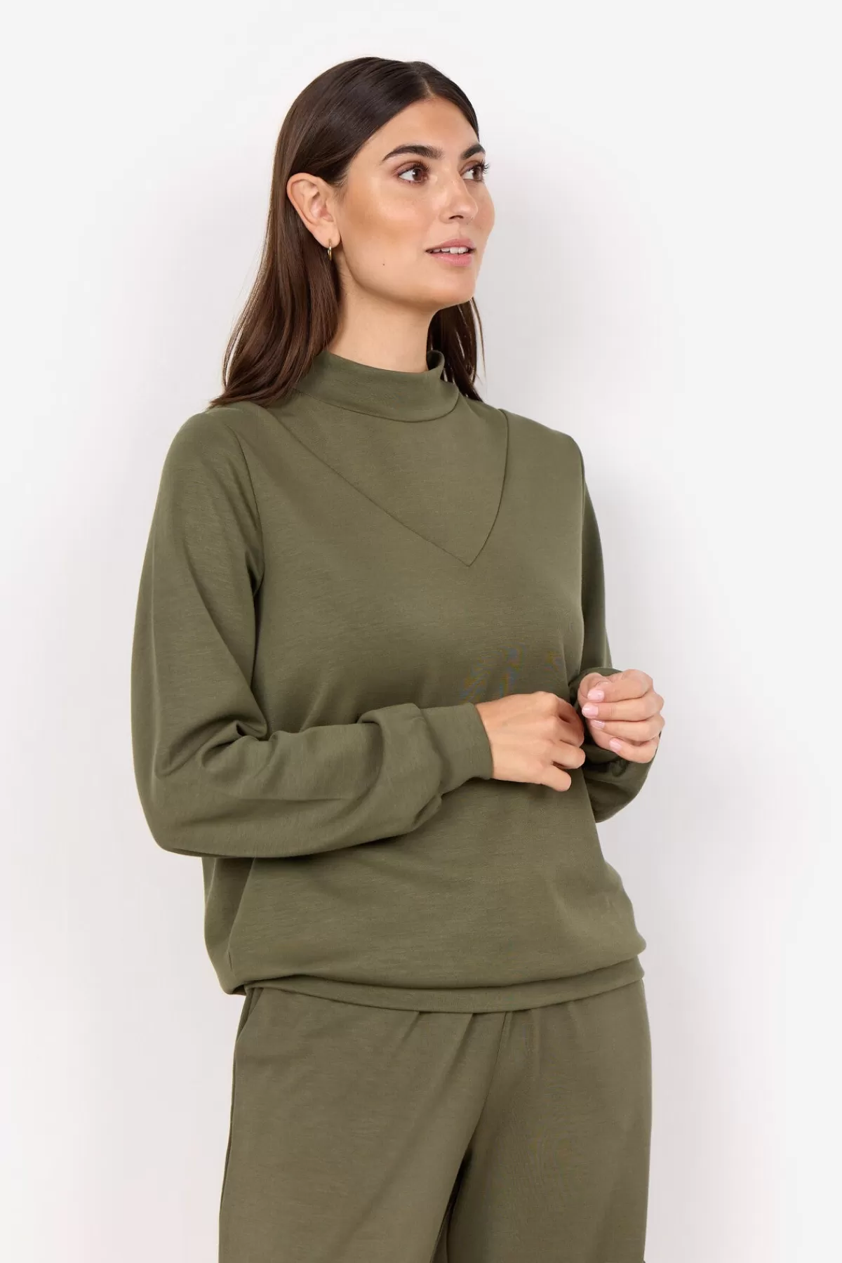 Soyaconcept Blouses And Shirts | Comfy-SC-BANU 195 Blouse Olive