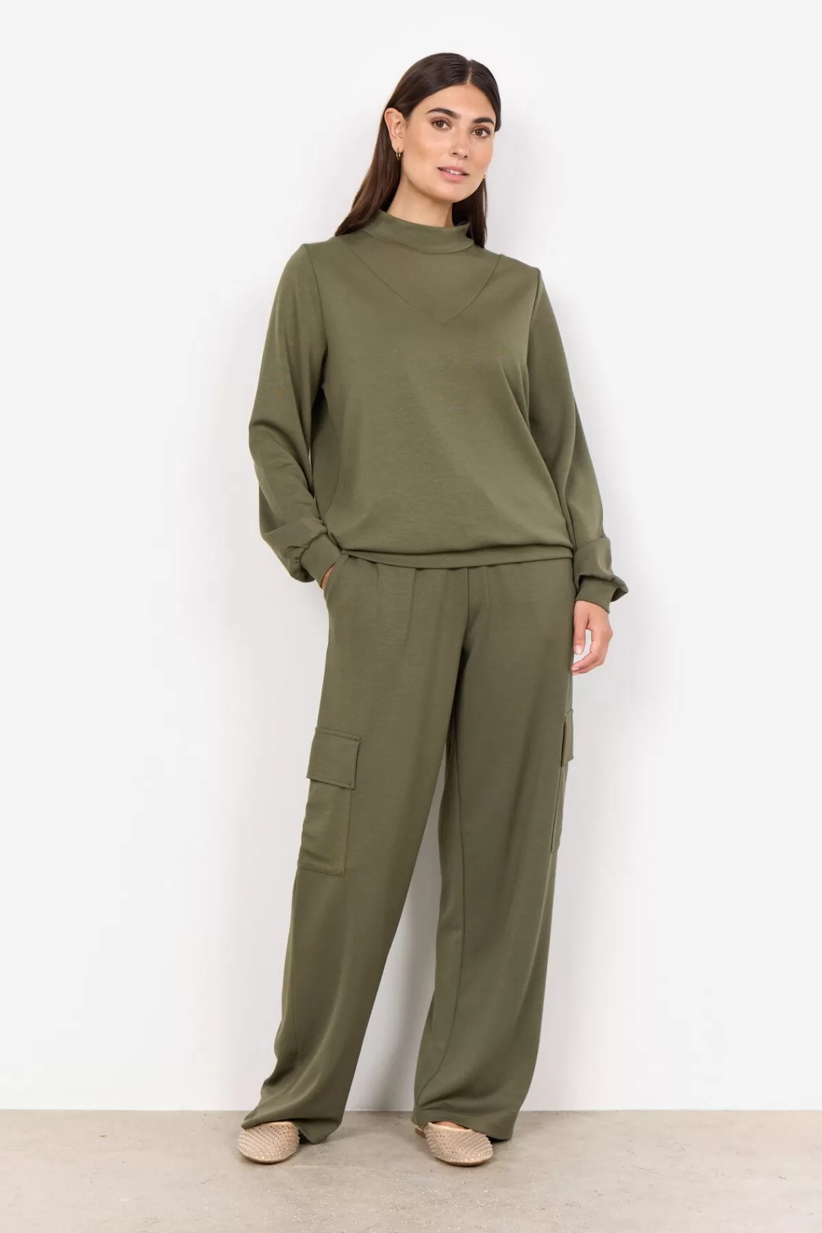 Soyaconcept Blouses And Shirts | Comfy-SC-BANU 195 Blouse Olive