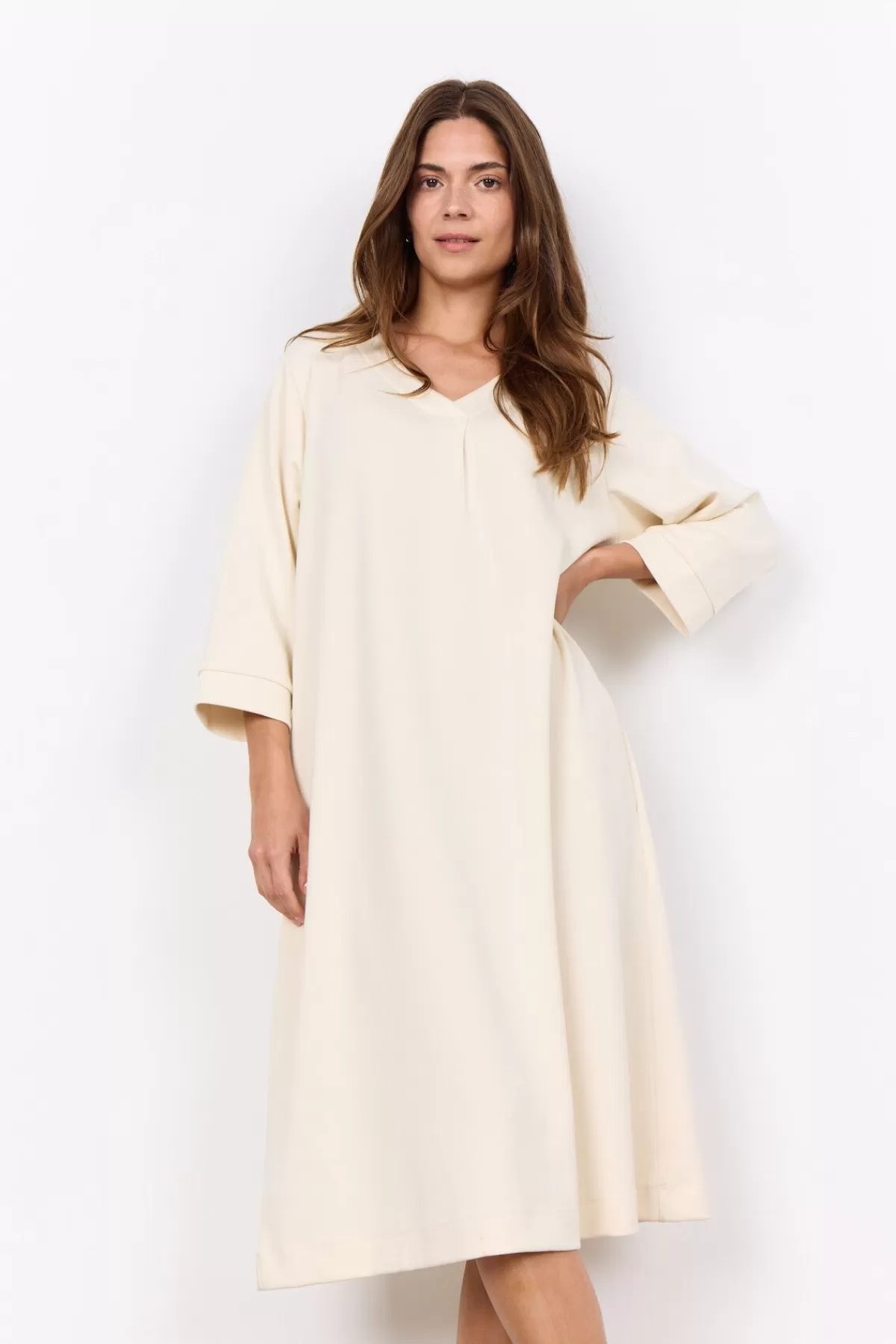 Soyaconcept Dresses | Comfy-SC-BANU 197 Dress Cream