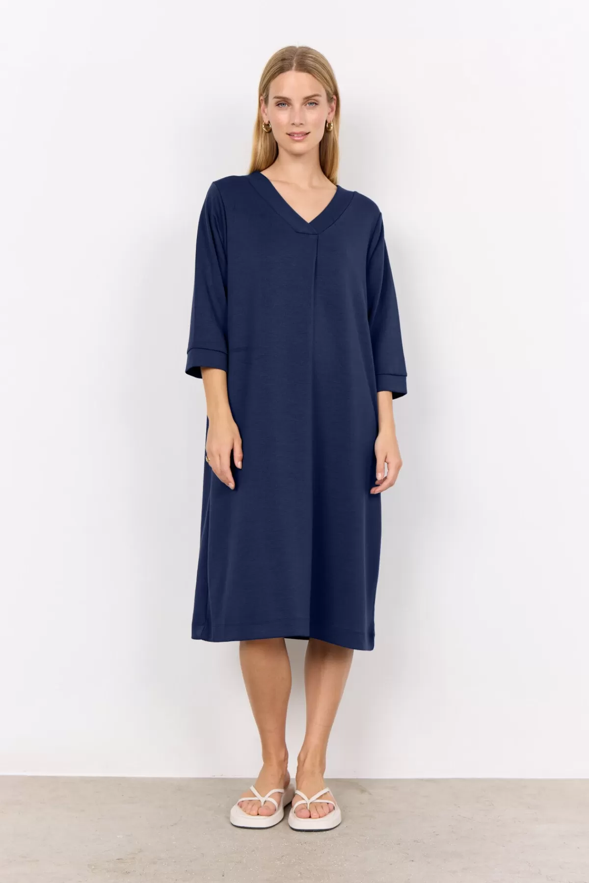 Soyaconcept Comfy | Dresses-SC-BANU 197 Dress Dark blue