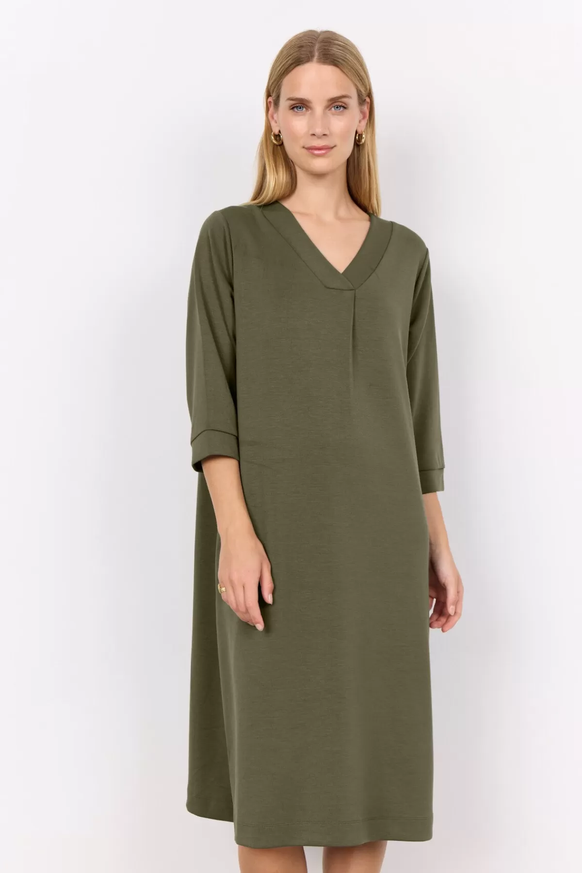 Soyaconcept Dresses | Comfy-SC-BANU 197 Dress Olive