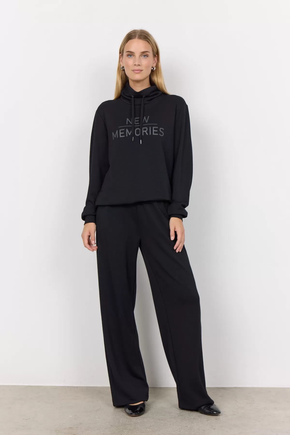 Soyaconcept Blouses And Shirts | Comfy-SC-BANU 200 Sweatshirt Black