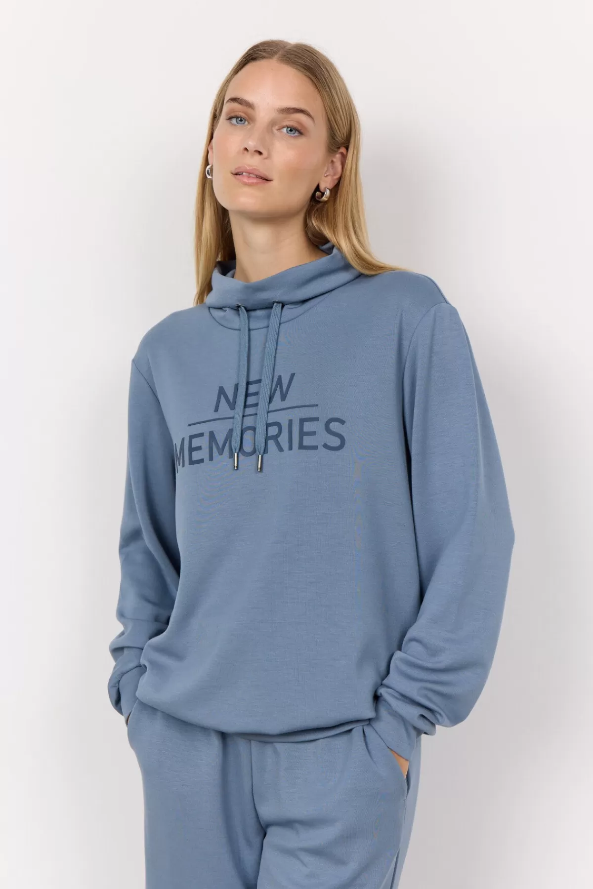 Soyaconcept Blouses And Shirts | Comfy-SC-BANU 200 Sweatshirt Blue