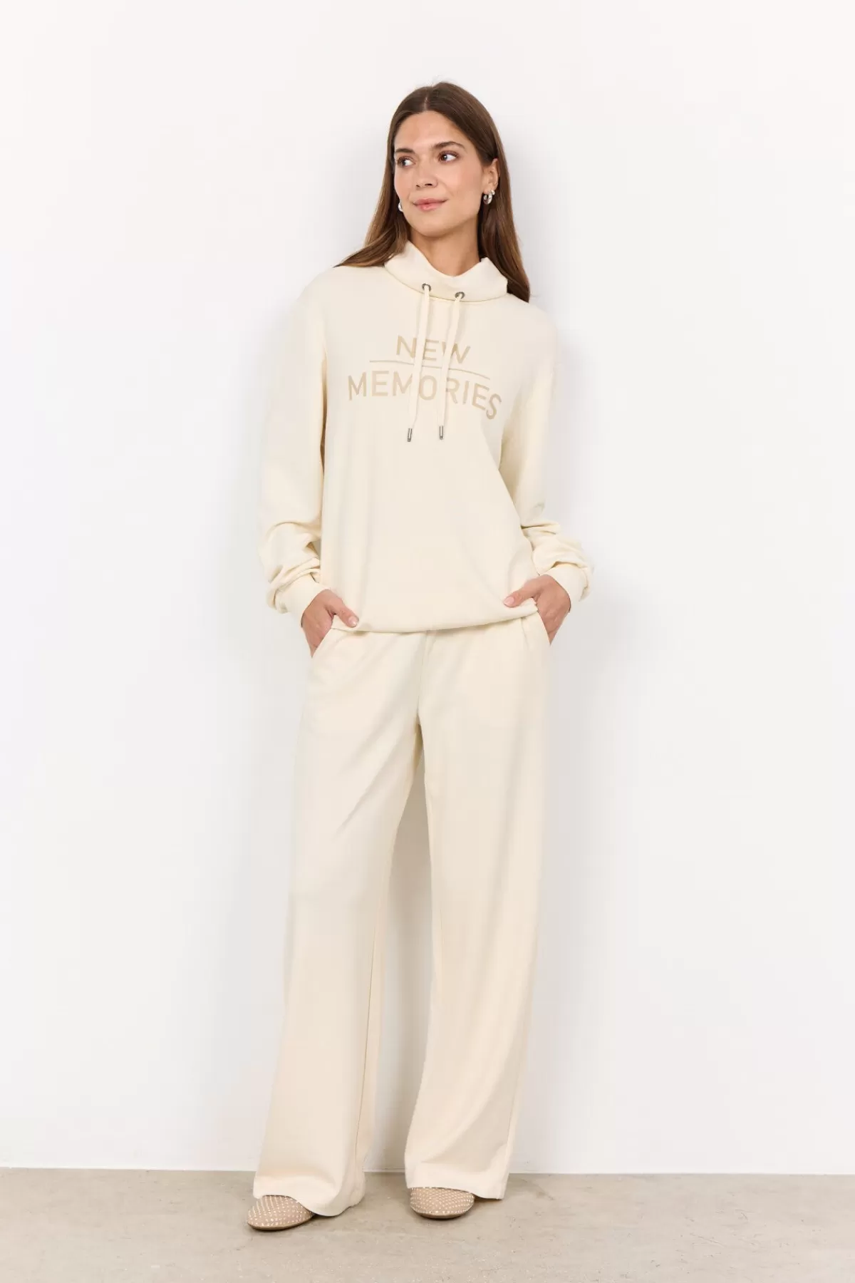 Soyaconcept Blouses And Shirts | Comfy-SC-BANU 200 Sweatshirt Cream