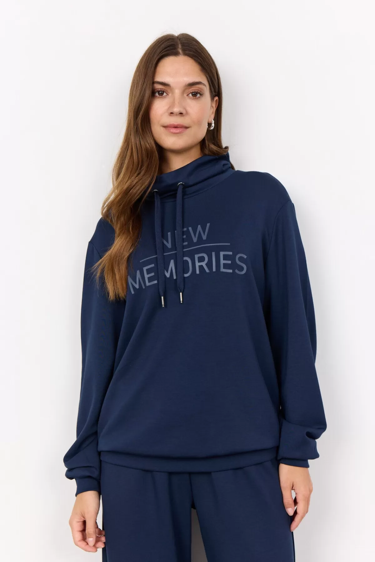 Soyaconcept Blouses And Shirts | Comfy-SC-BANU 200 Sweatshirt Dark blue