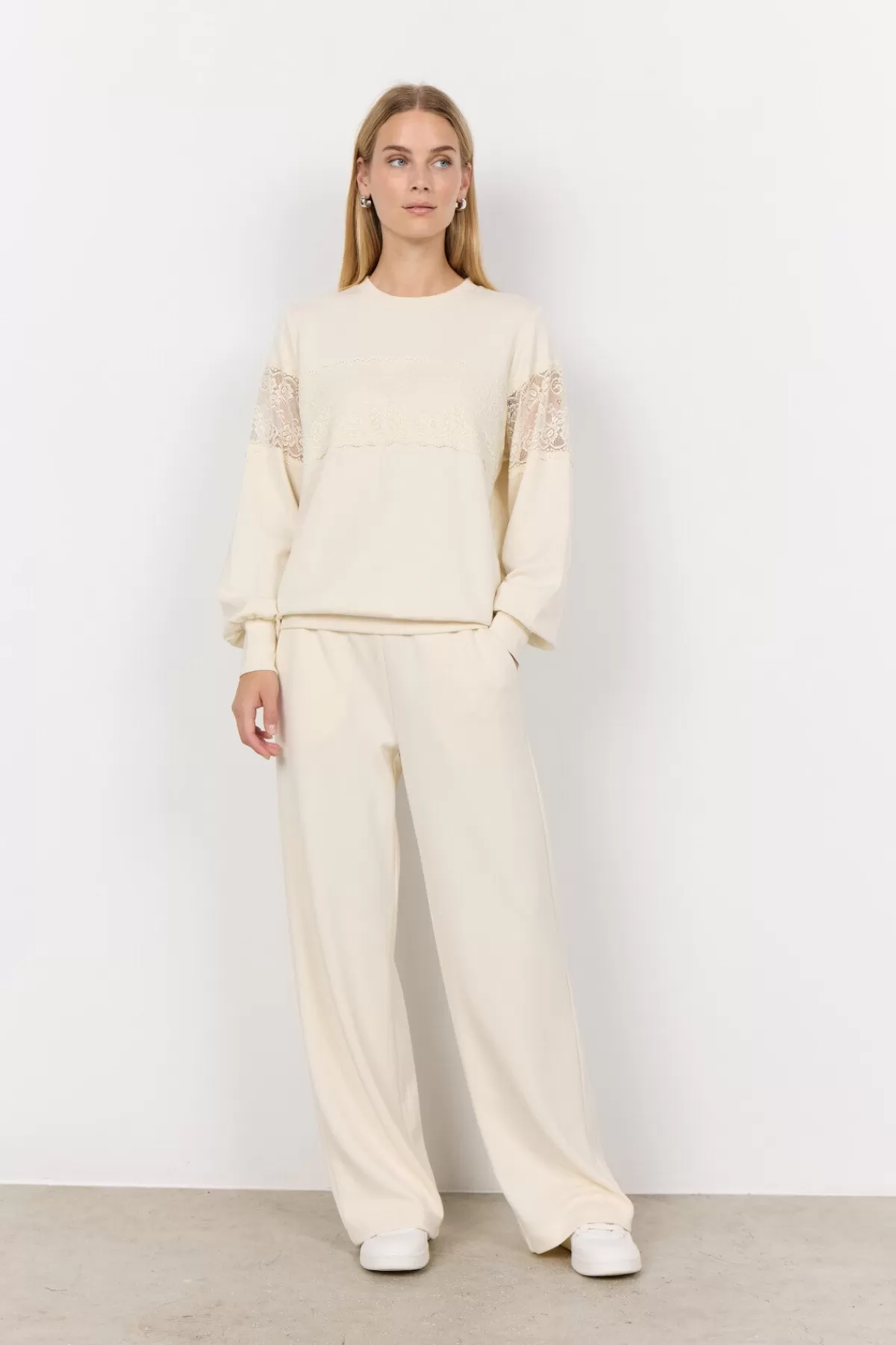 Soyaconcept Blouses And Shirts | Comfy-SC-BANU 201 Sweatshirt Cream