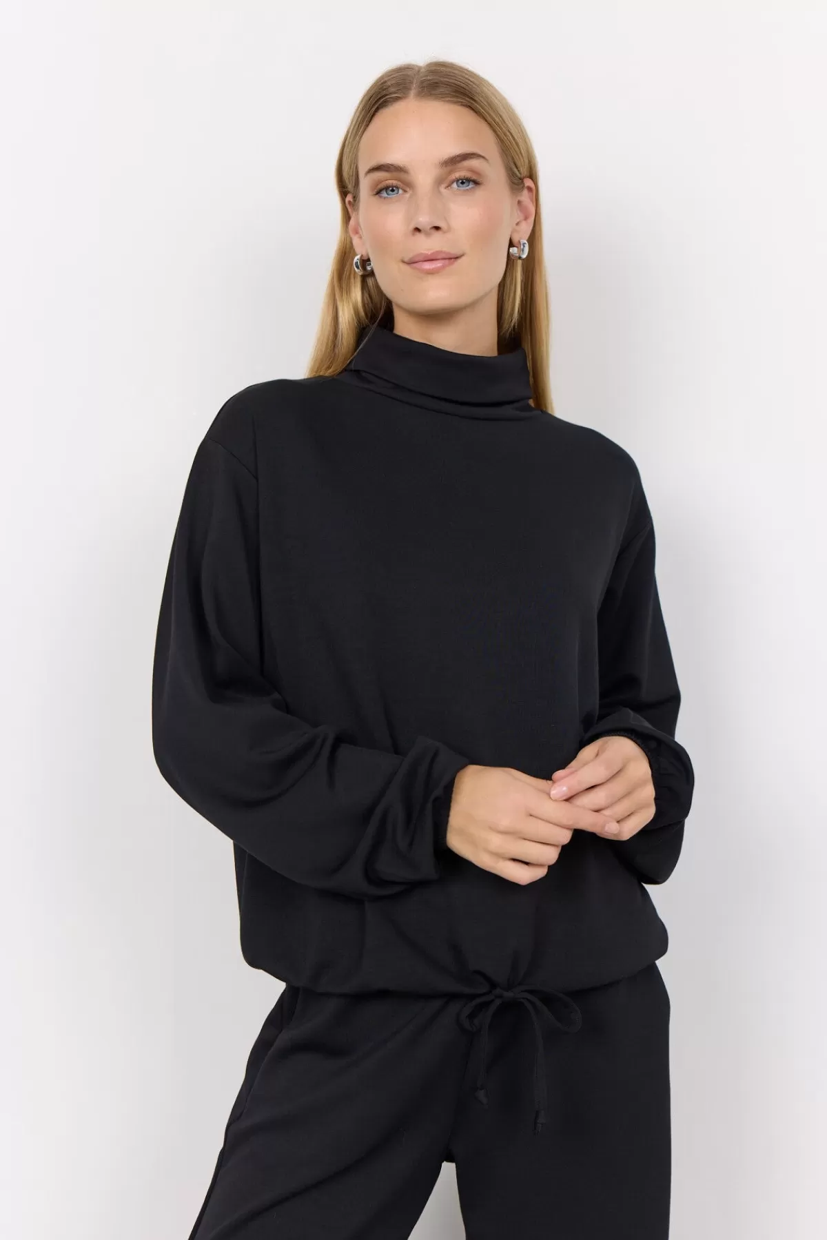 Soyaconcept Blouses And Shirts | Comfy-SC-BANU 203 Sweatshirt Black