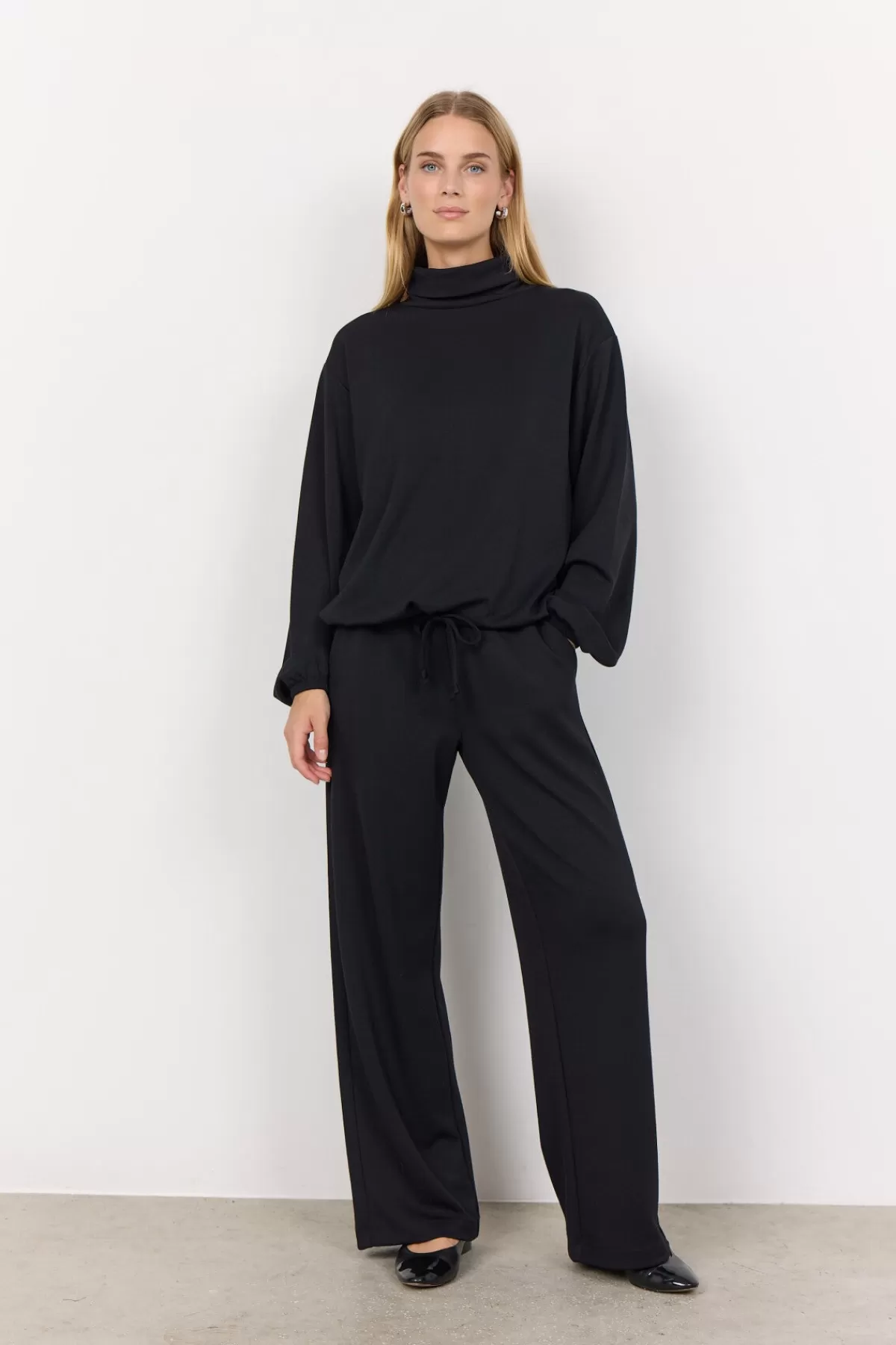 Soyaconcept Blouses And Shirts | Comfy-SC-BANU 203 Sweatshirt Black
