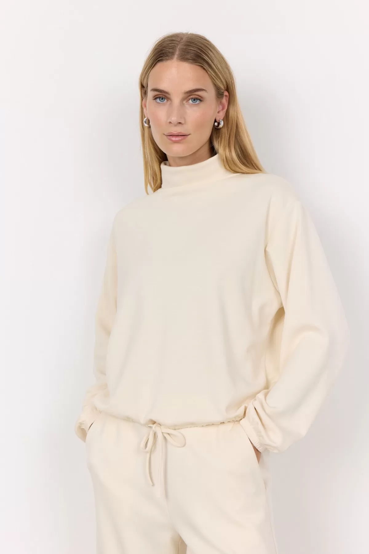 Soyaconcept Blouses And Shirts | Comfy-SC-BANU 203 Sweatshirt Cream