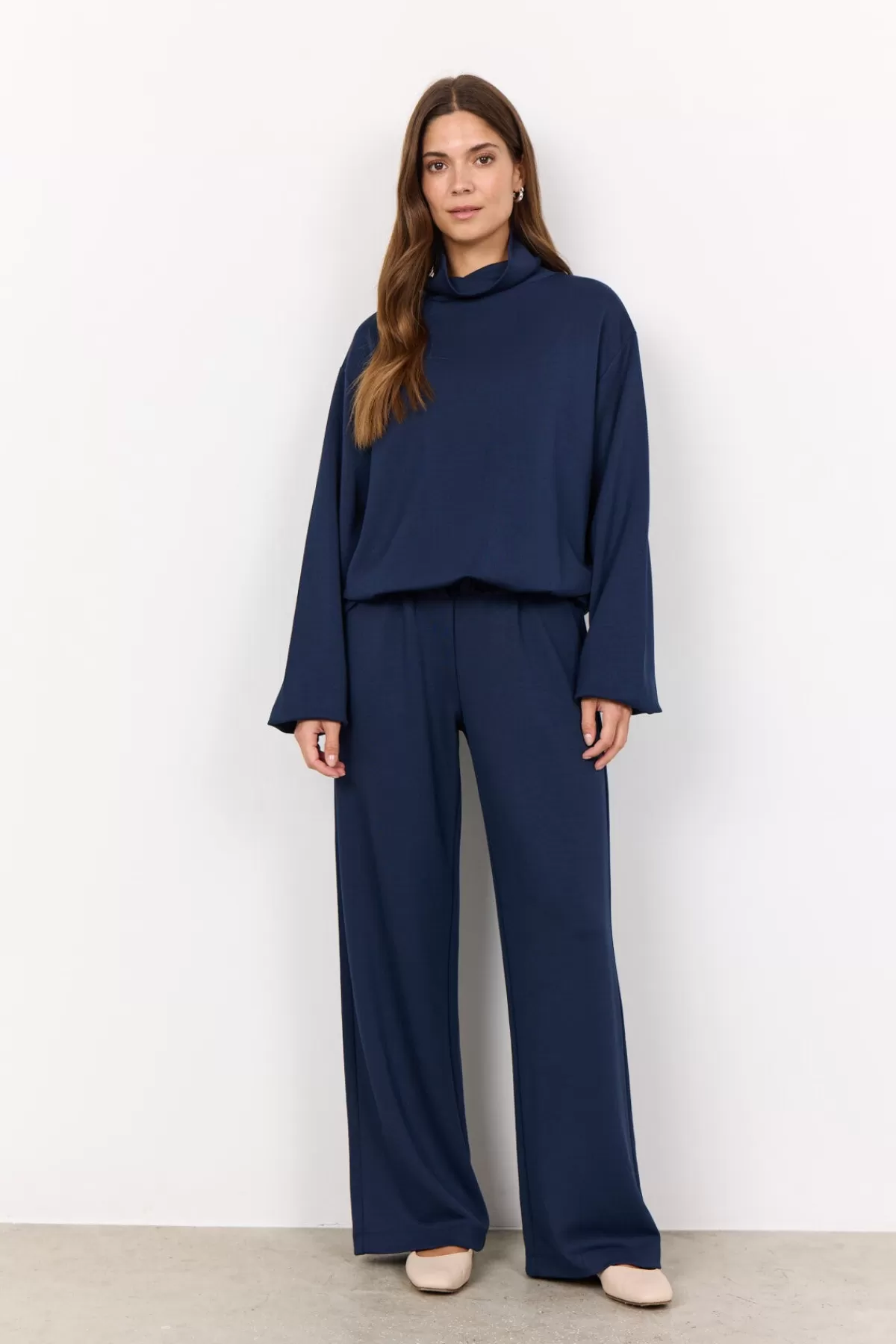 Soyaconcept Blouses And Shirts | Comfy-SC-BANU 203 Sweatshirt Dark blue