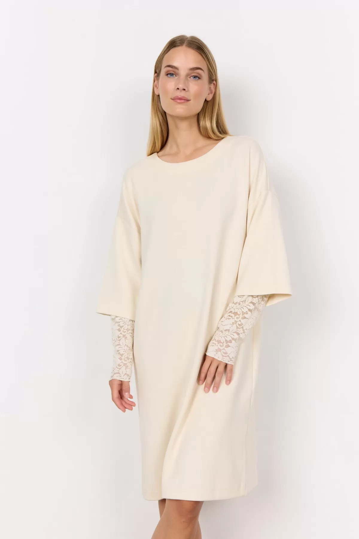 Soyaconcept Dresses | Comfy-SC-BANU 205 Dress Cream