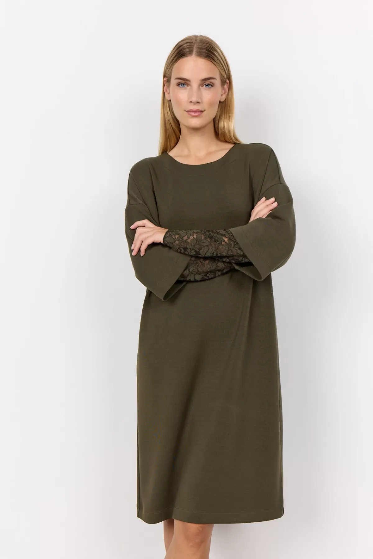 Soyaconcept Dresses | Comfy-SC-BANU 205 Dress Dark green