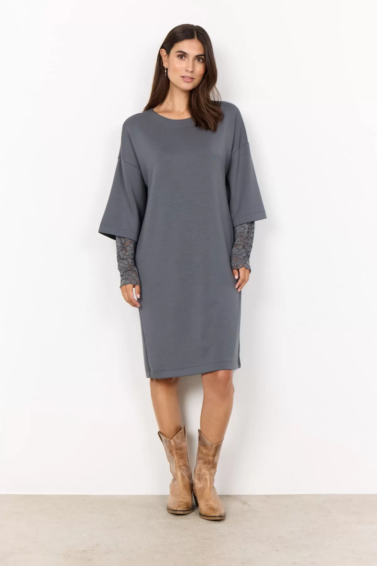 Soyaconcept Dresses | Comfy-SC-BANU 205 Dress Dark grey