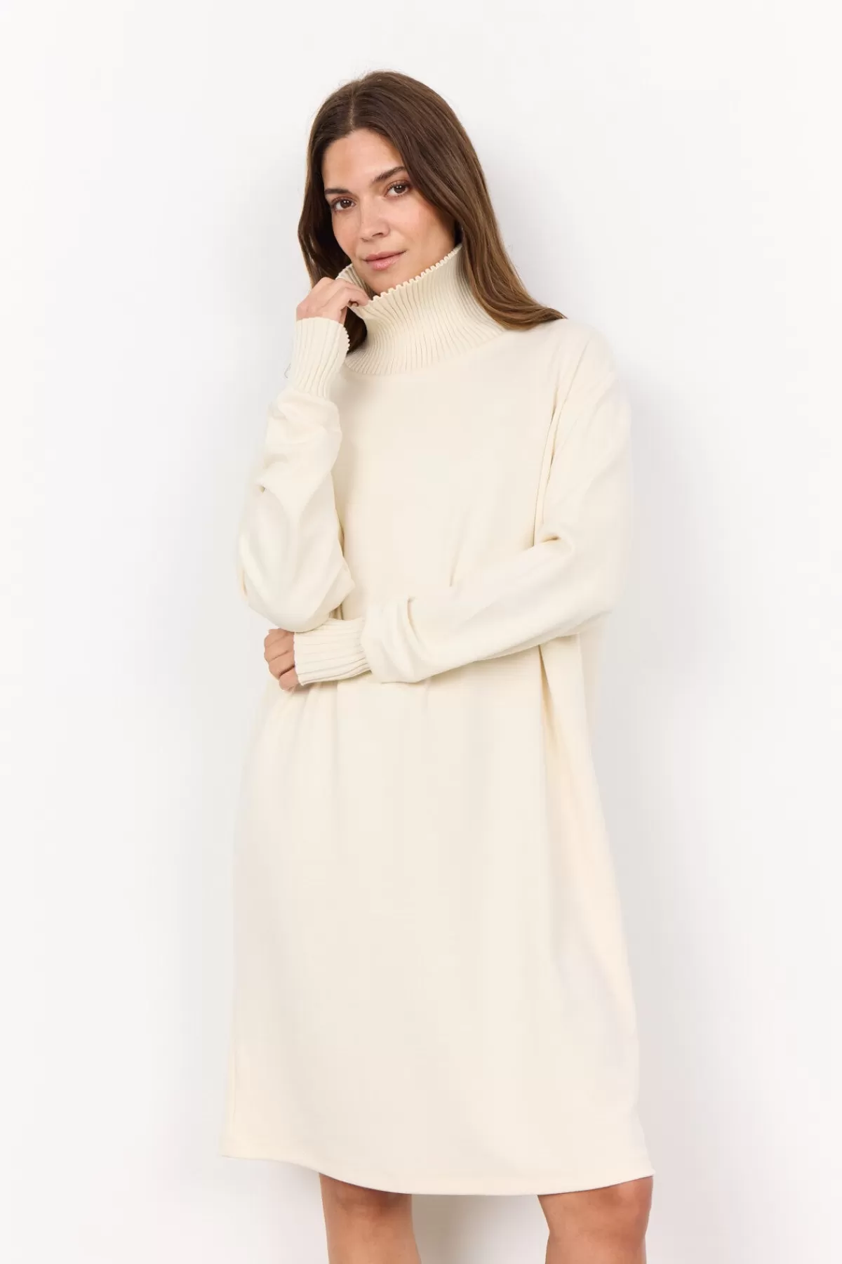 Soyaconcept Dresses | Comfy-SC-BANU 206 Dress Cream