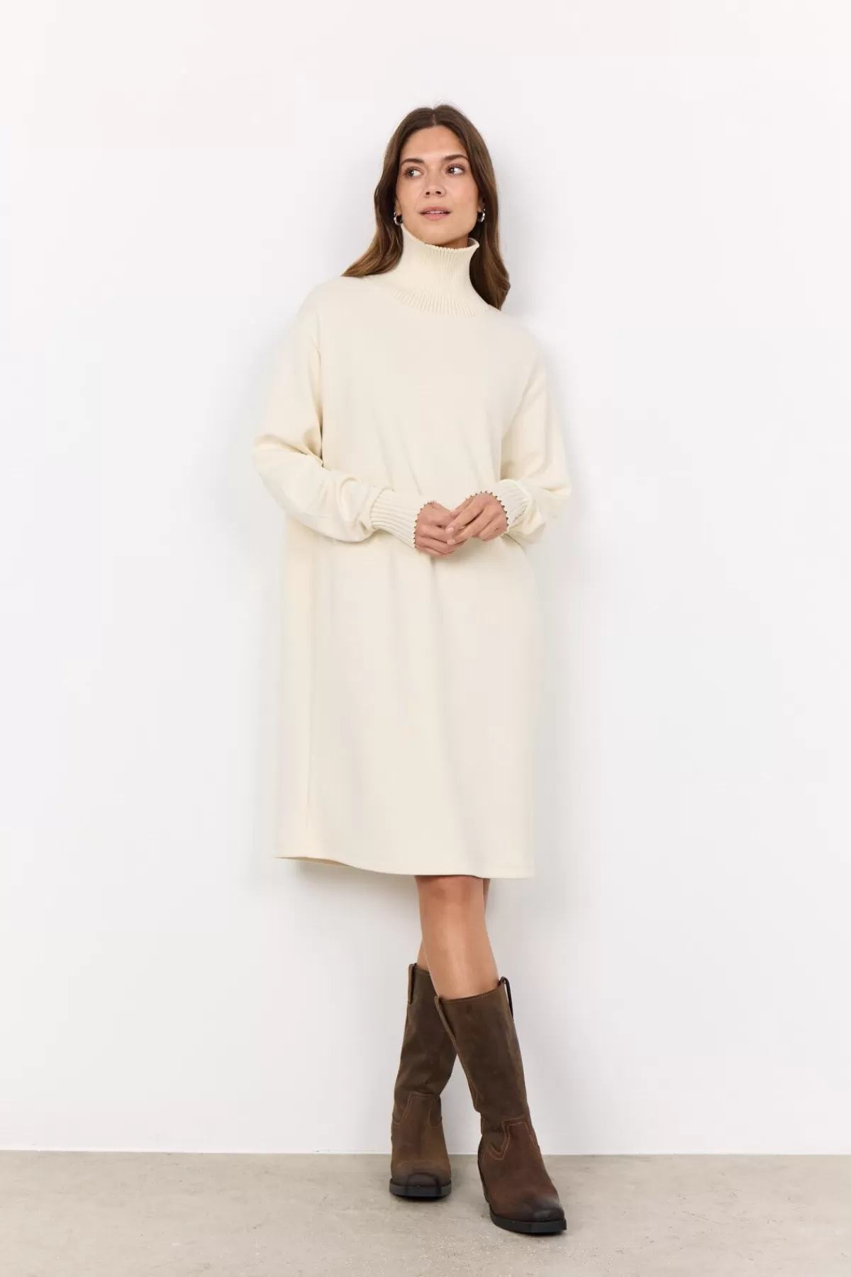 Soyaconcept Dresses | Comfy-SC-BANU 206 Dress Cream