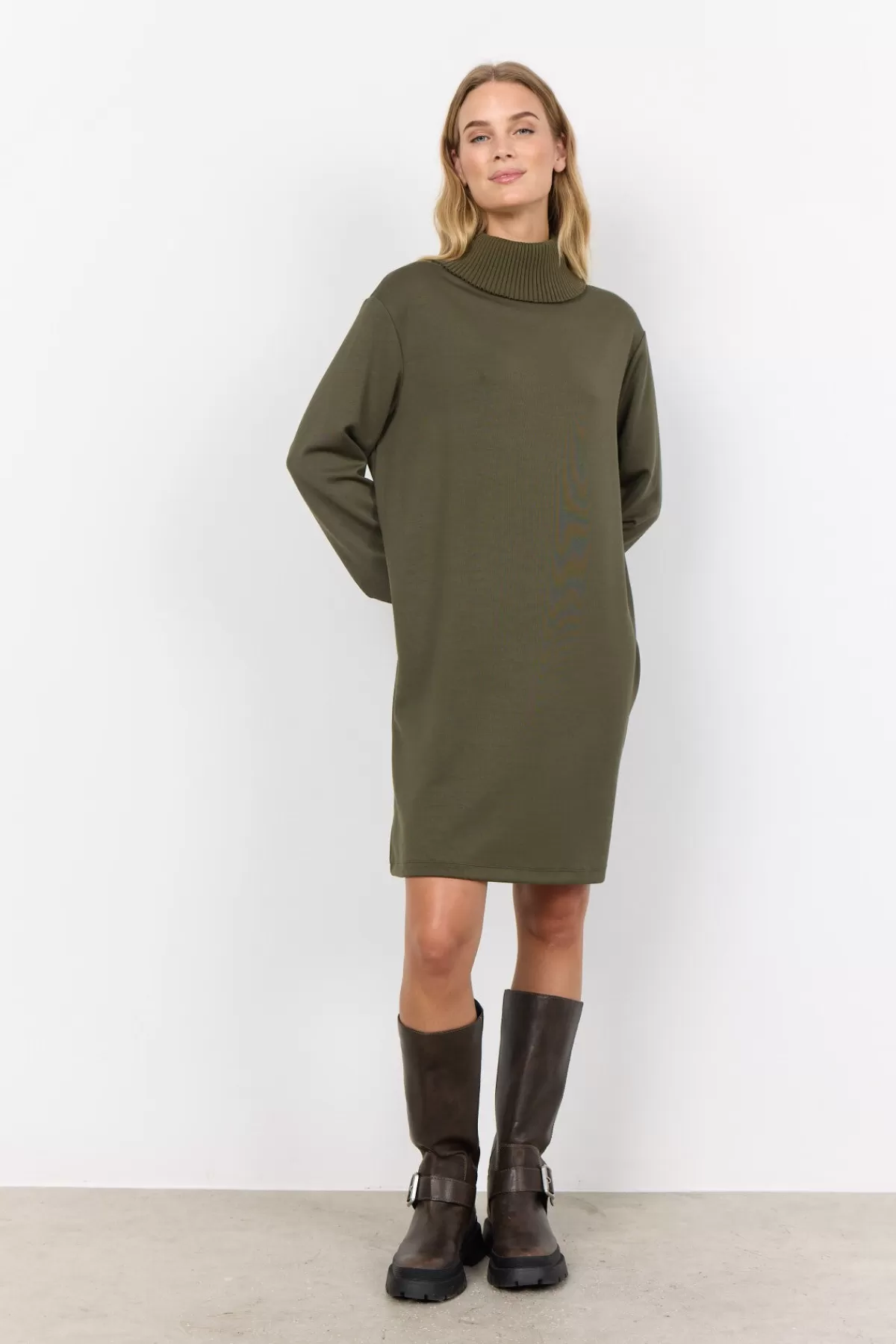 Soyaconcept Dresses | Comfy-SC-BANU 206 Dress Dark green