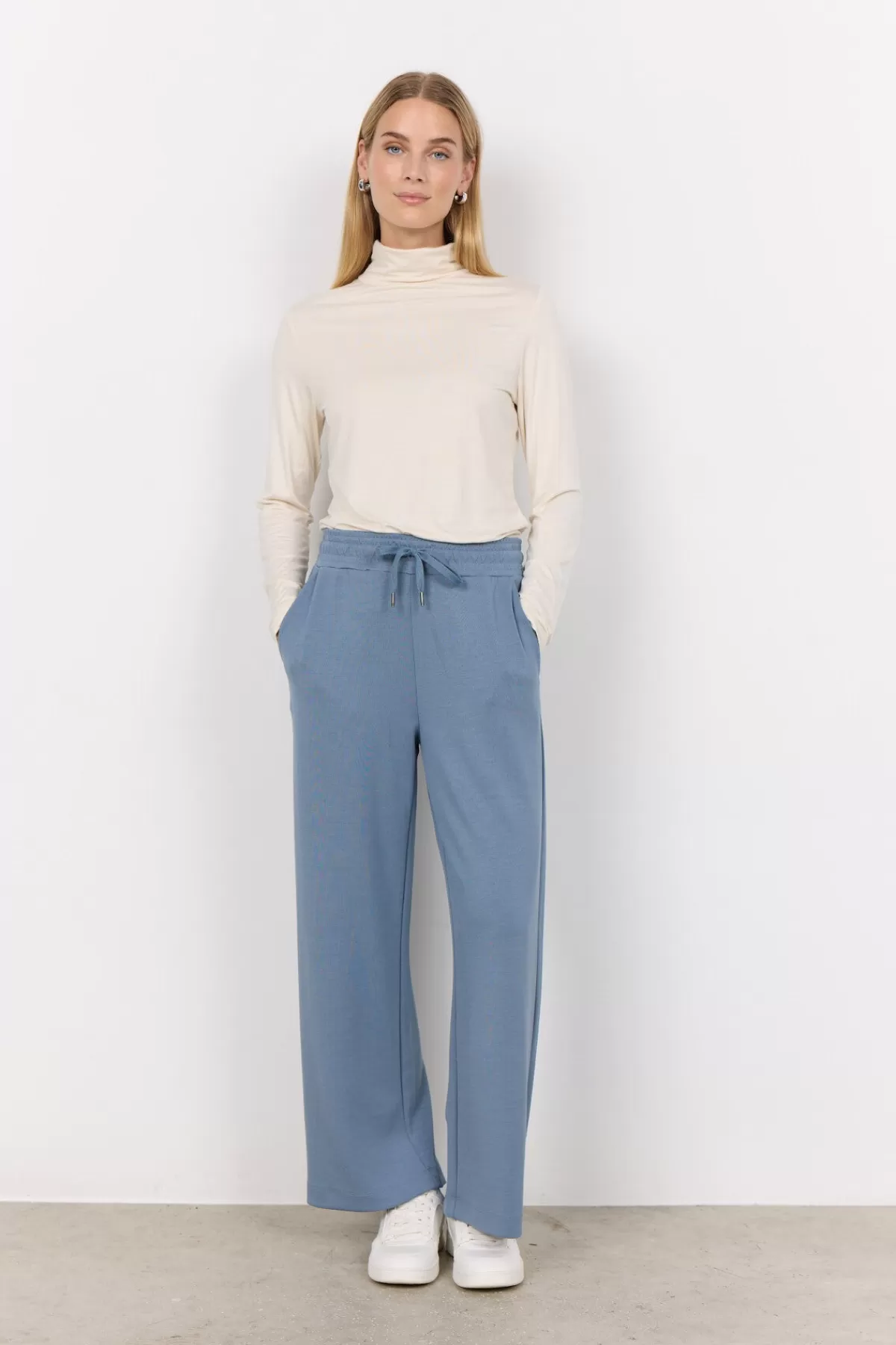 Soyaconcept Pants | Comfy-SC-BANU 33 Pants Blue