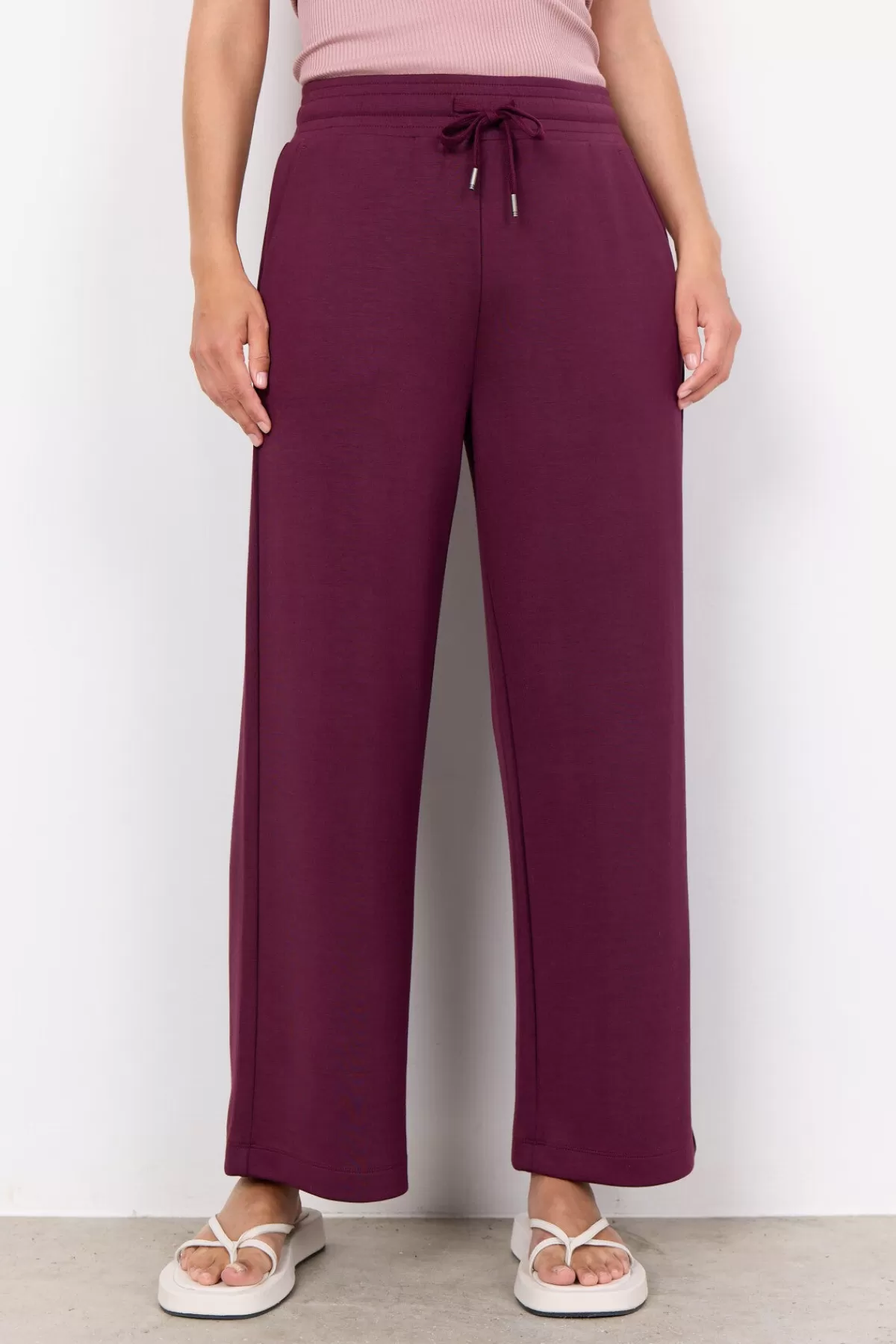 Soyaconcept Comfy | Pants-SC-BANU 33 Pants Bordeaux