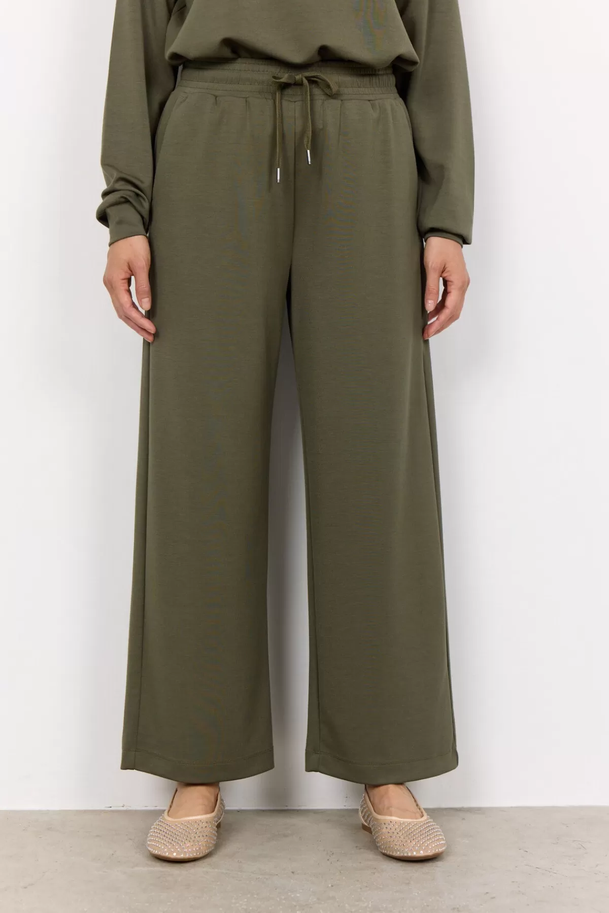 Soyaconcept Comfy | Pants-SC-BANU 33 Pants Olive