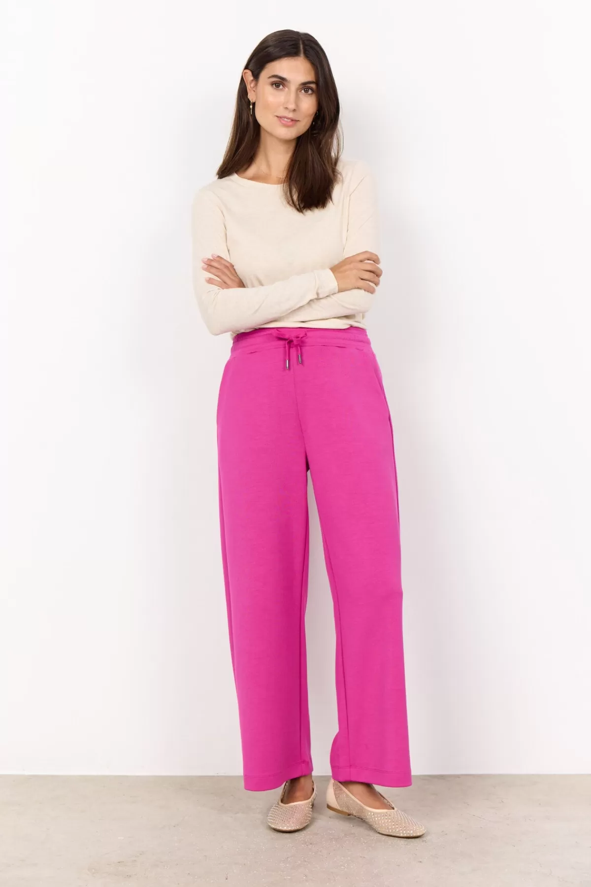 Soyaconcept Comfy | Pants-SC-BANU 33 Pants Pink