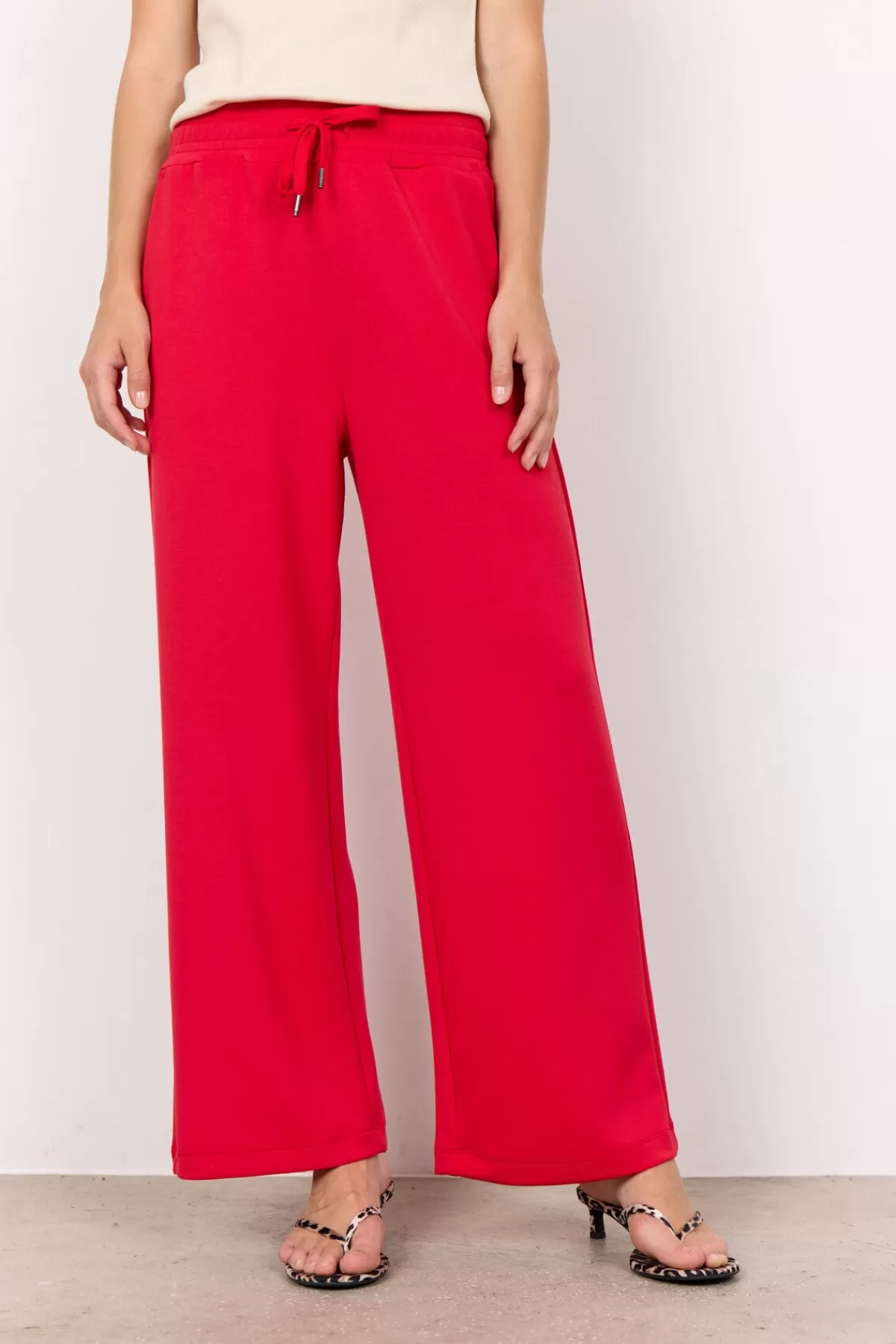 Soyaconcept Comfy | Pants-SC-BANU 33 Pants Red
