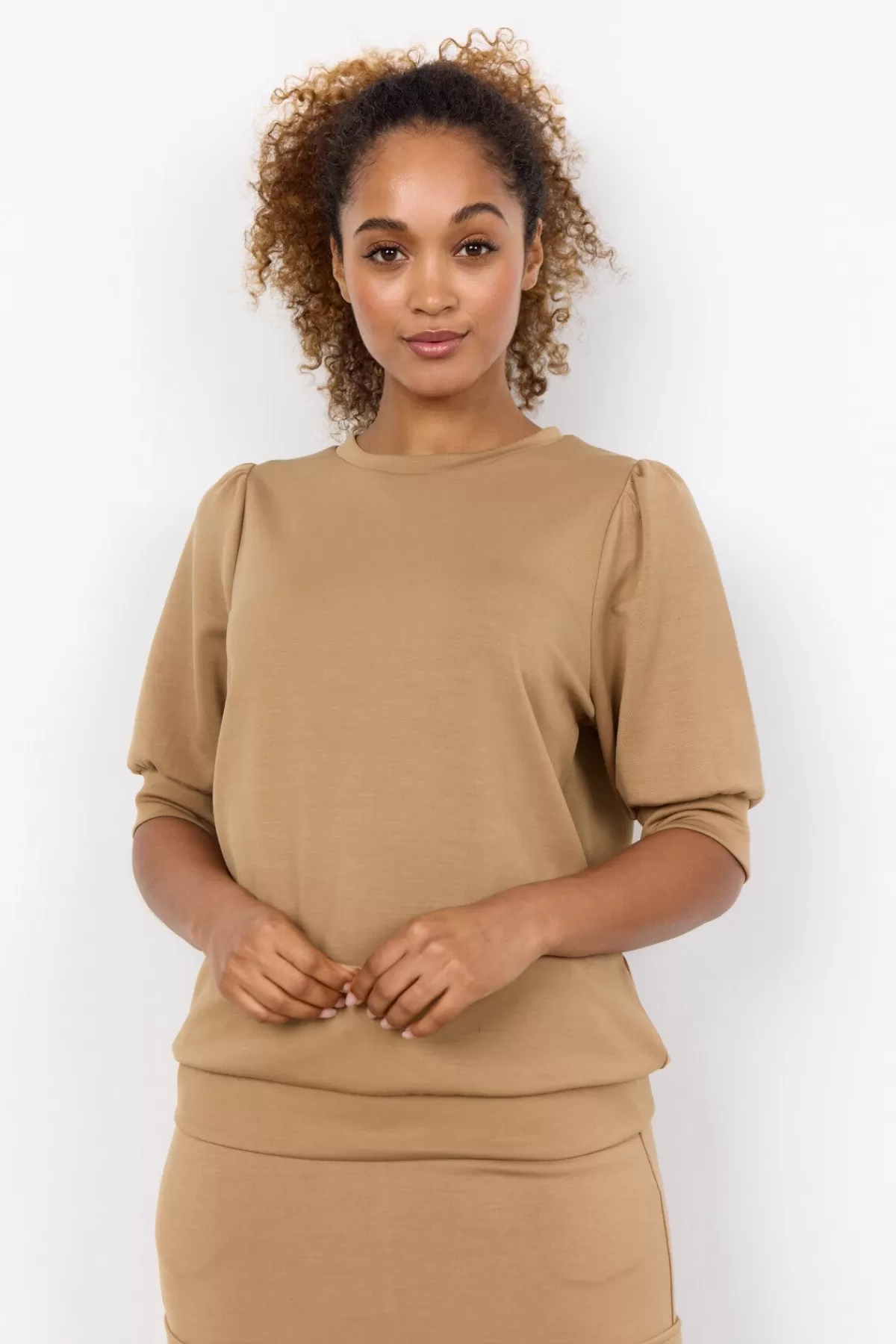 Soyaconcept Blouses And Shirts | Comfy-SC-BANU 83 Blouse Camel
